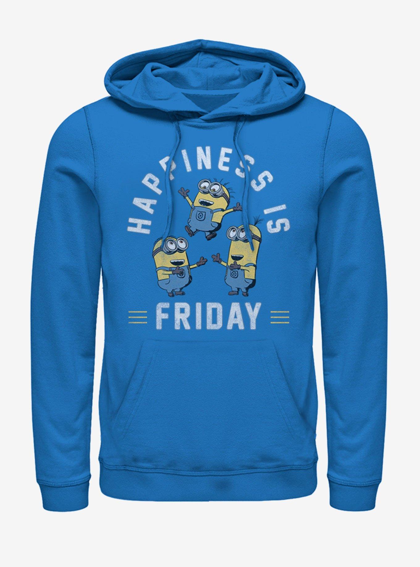 Minions Happiness is Friday Hoodie