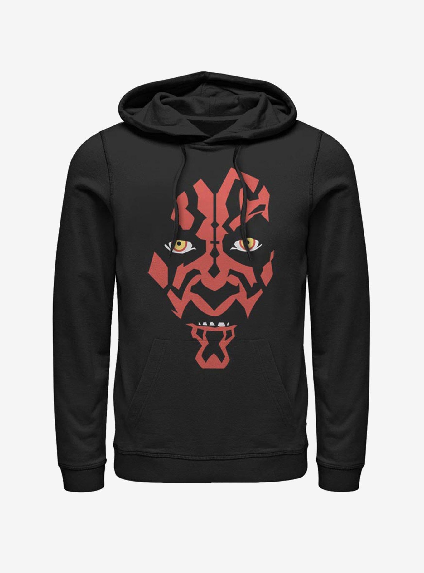Star Wars Darth Maul Face Hoodie
