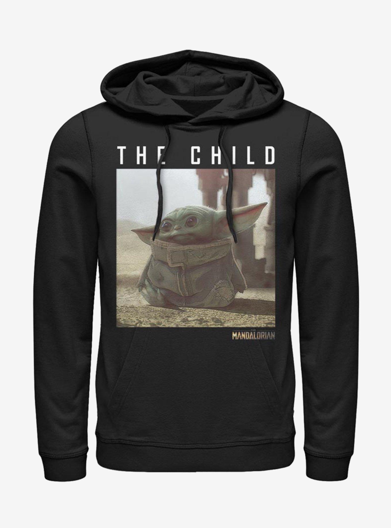 Star Wars The Mandalorian The Child Green Child Hoodie