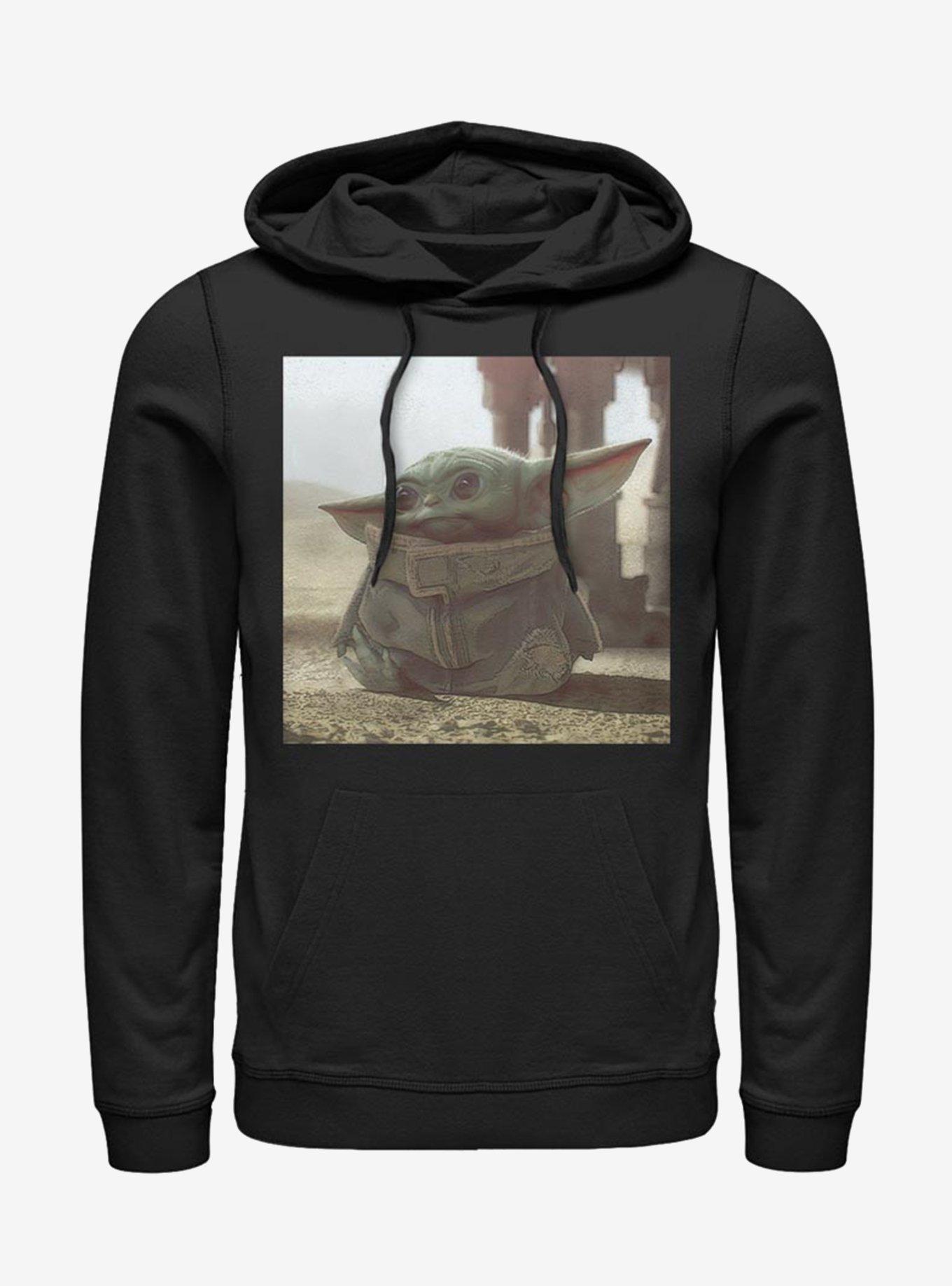 Star Wars The Mandalorian The Child Tiny Green Hoodie