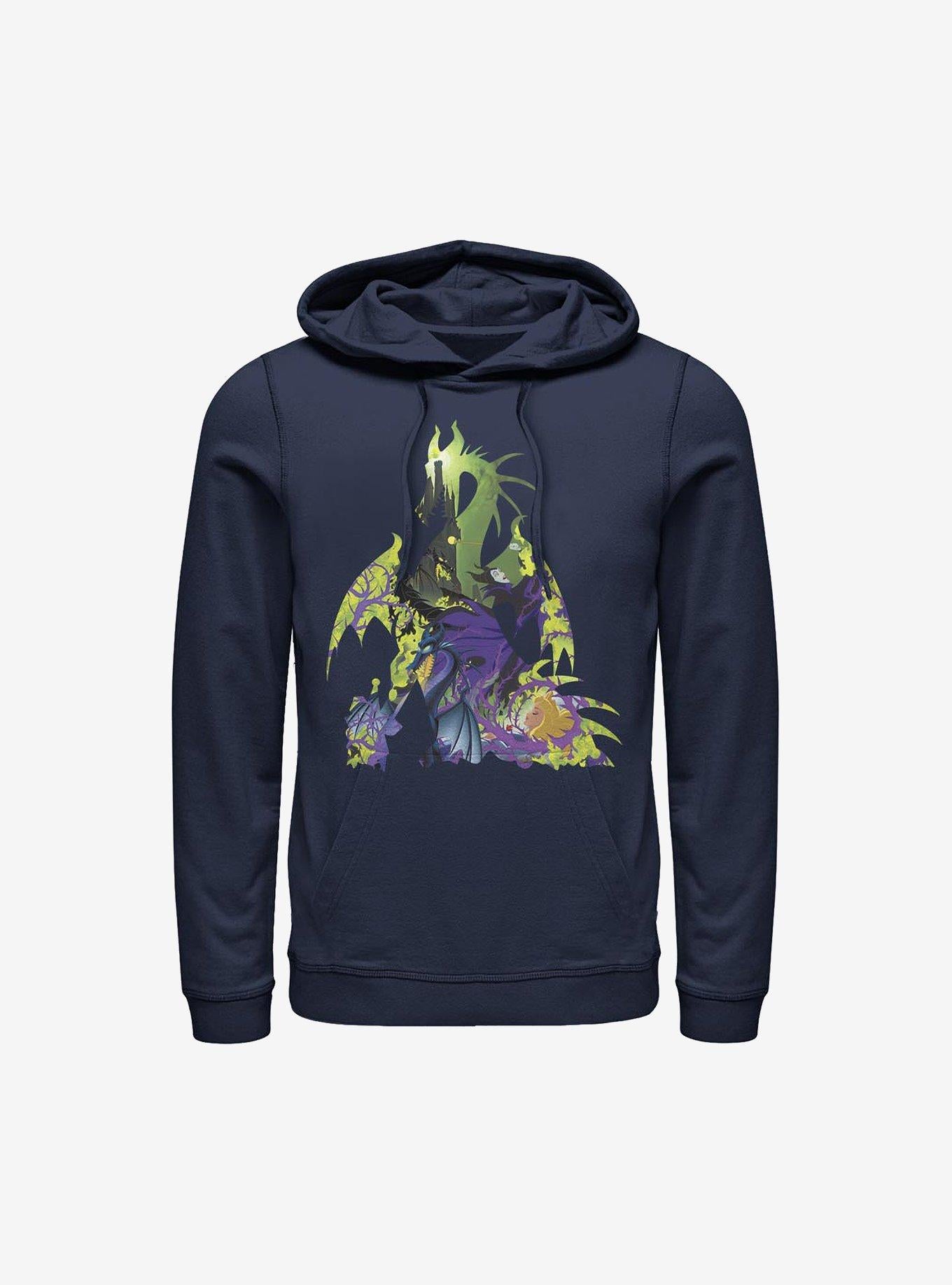 Disney Sleeping Beauty Maleficent Dragon Form Hoodie