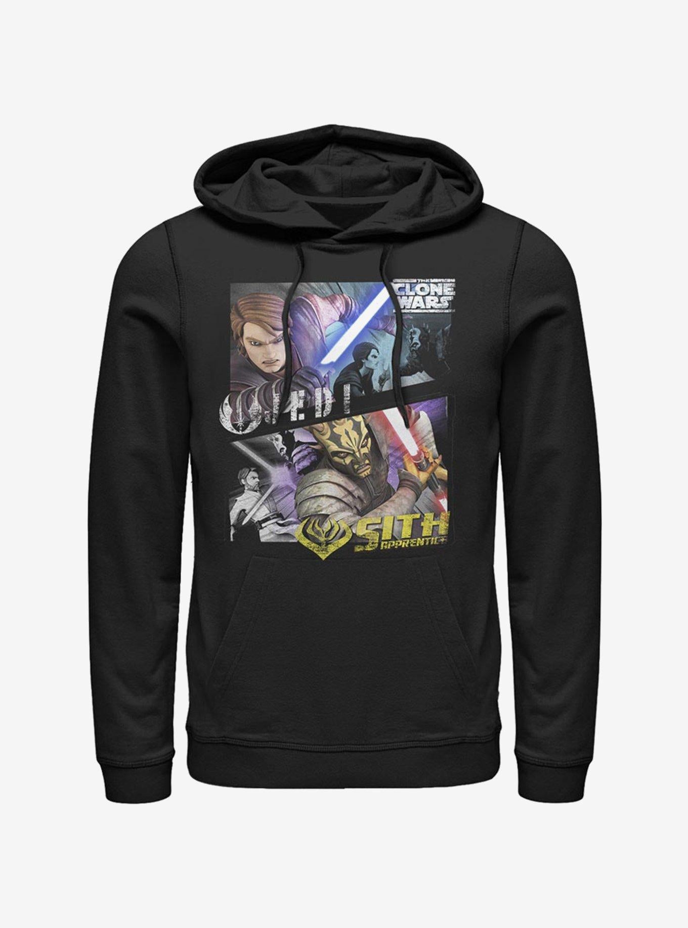 Star Wars The Clone Wars Badside Panel Hoodie