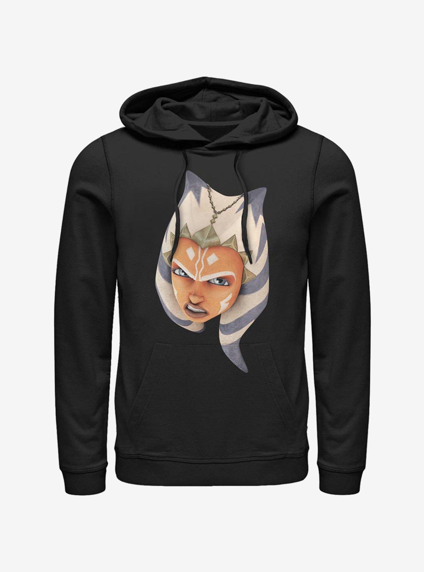 Star Wars The Clone Wars Ahsoka Face Hoodie