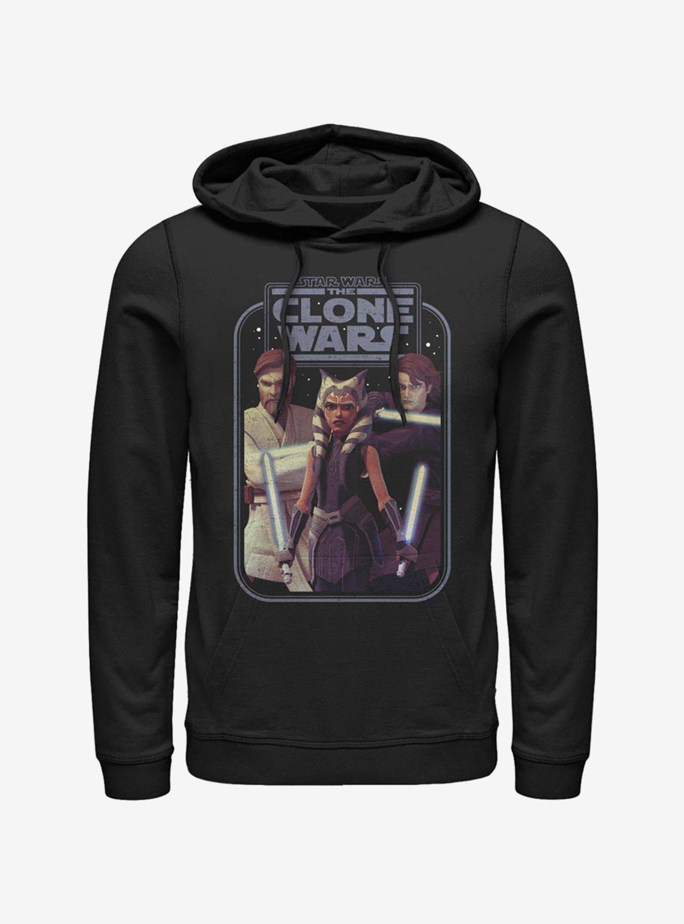 Star Wars The Clone Wars Hero Group Shot Hoodie