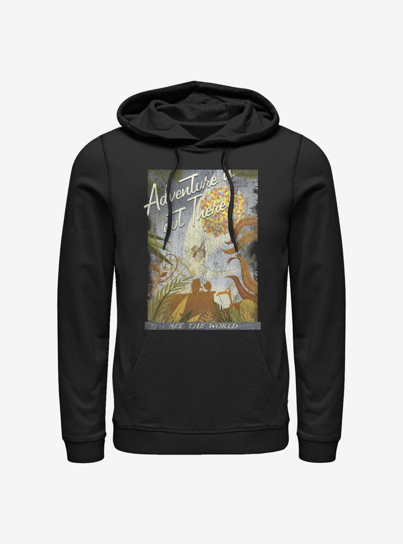 Disney Pixar Up Travel Poster Hoodie