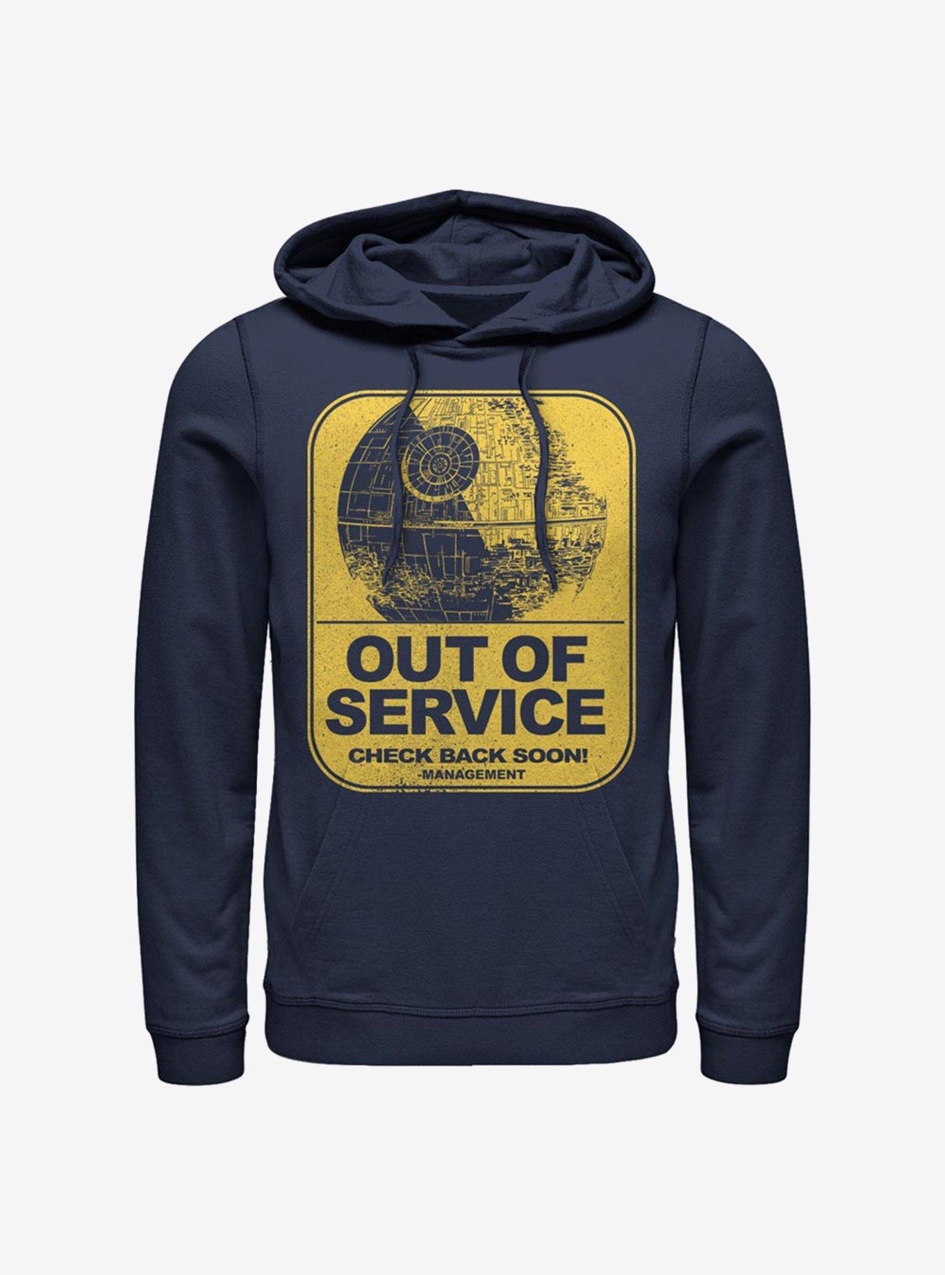 Star Wars Death Star II Out Of Service Hoodie