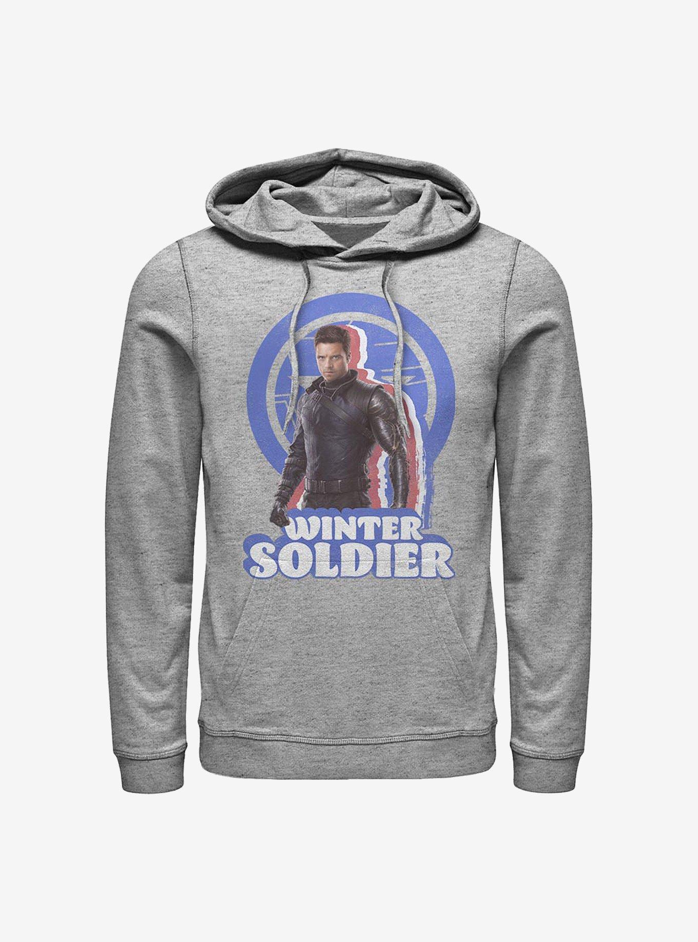 Marvel The Falcon And The Winter Soldier Bucky Pose Hoodie