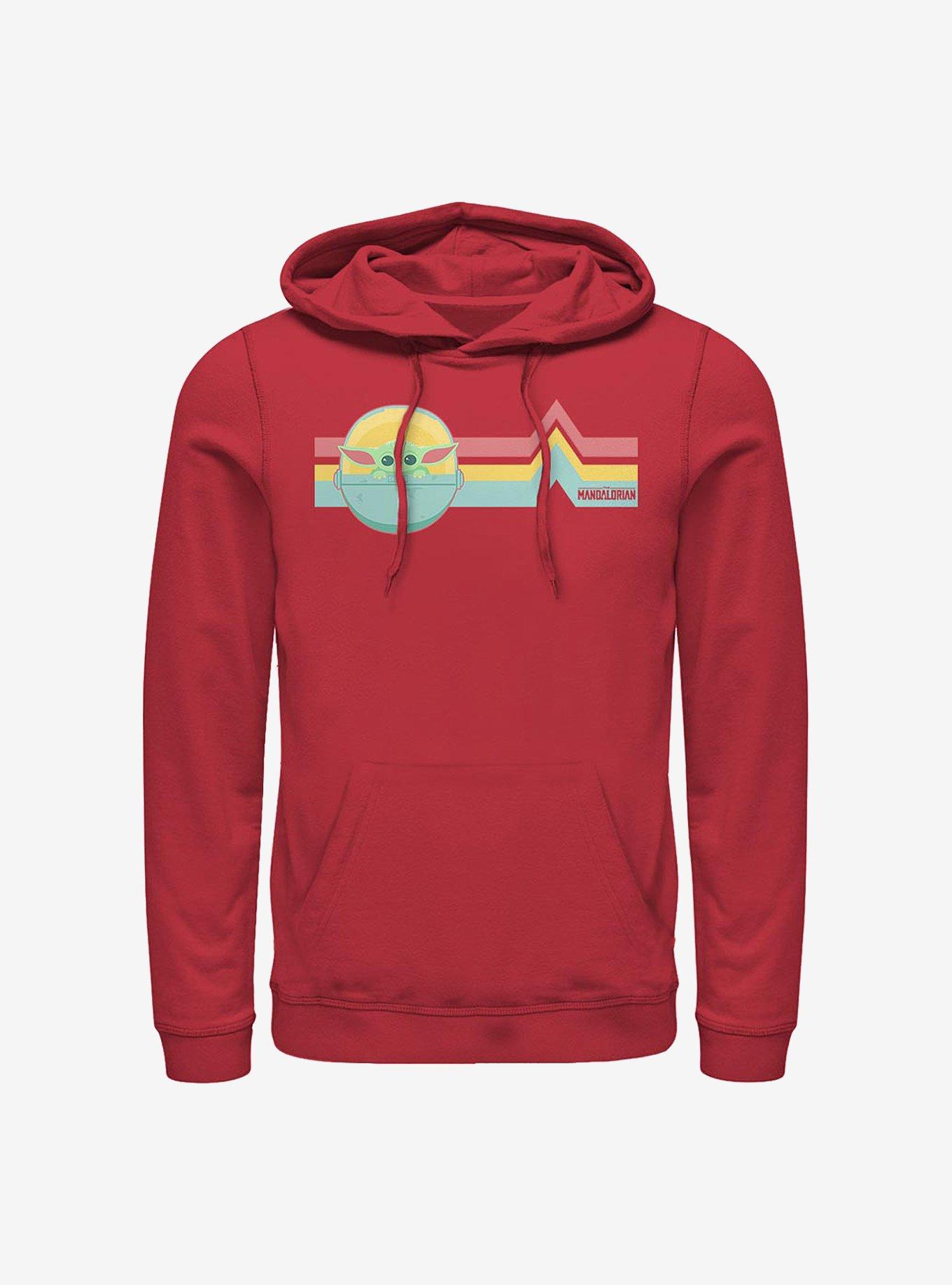 Star Wars The Mandalorian Rainbow Child Hoodie