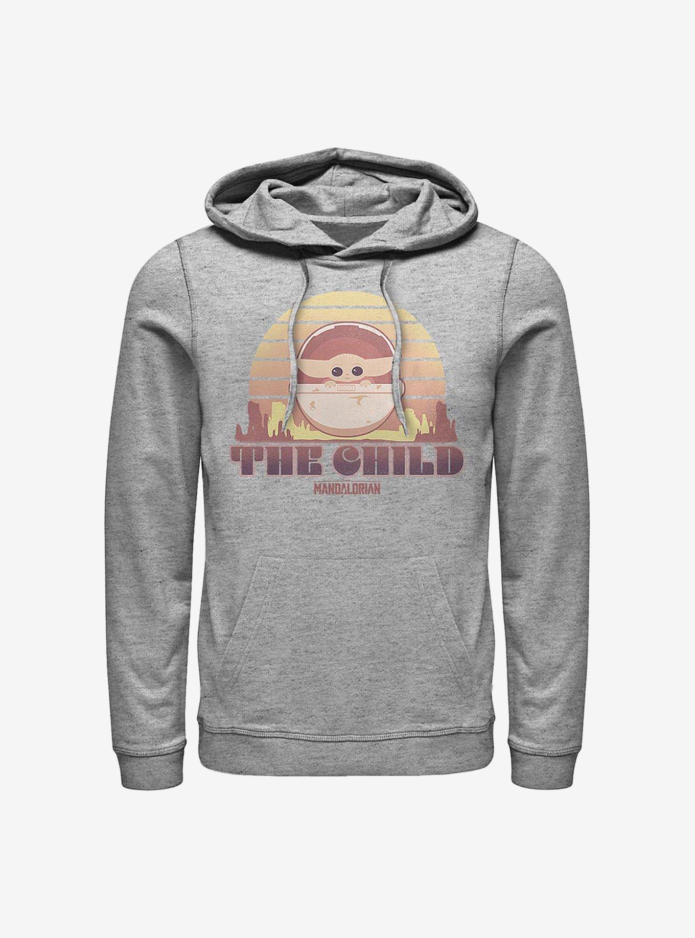 Star Wars The Mandalorian Sunset Child Hoodie