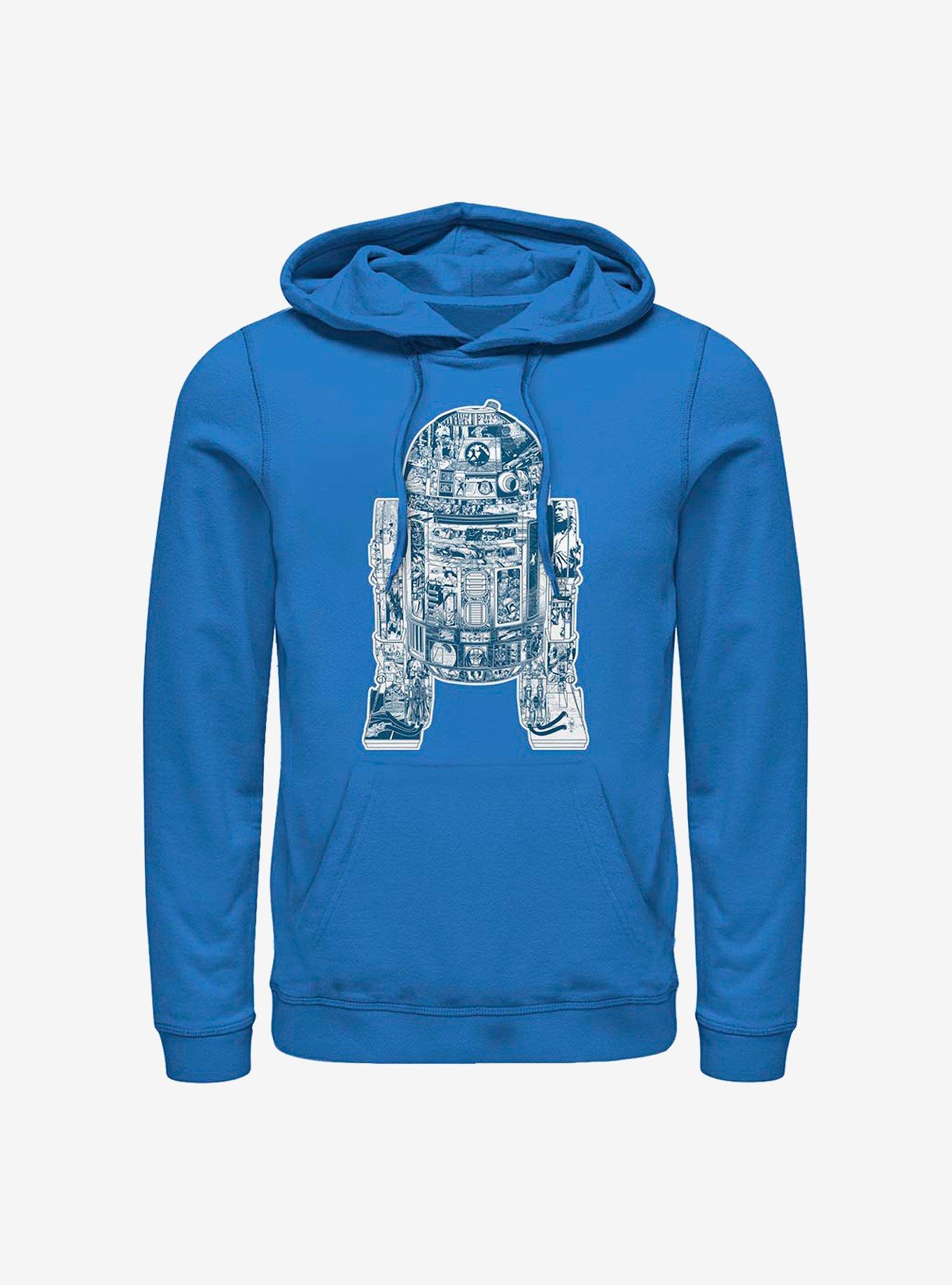Star Wars Epic R2-D2 Symbol Fill Hoodie