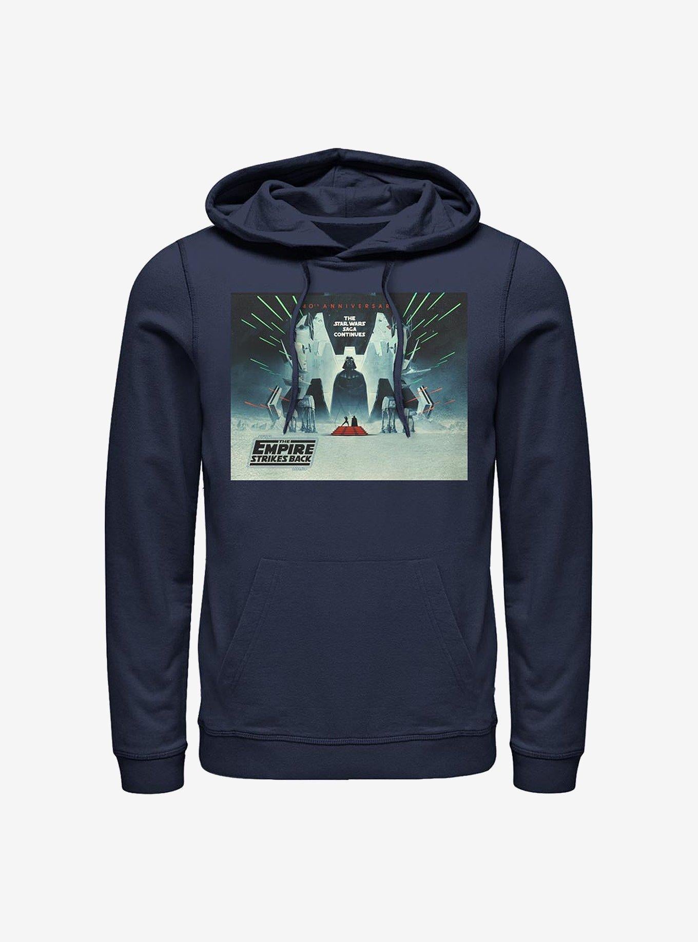 Star Wars Episode V The Empire Strikes Back 40th Anniversary Poster Hoodie