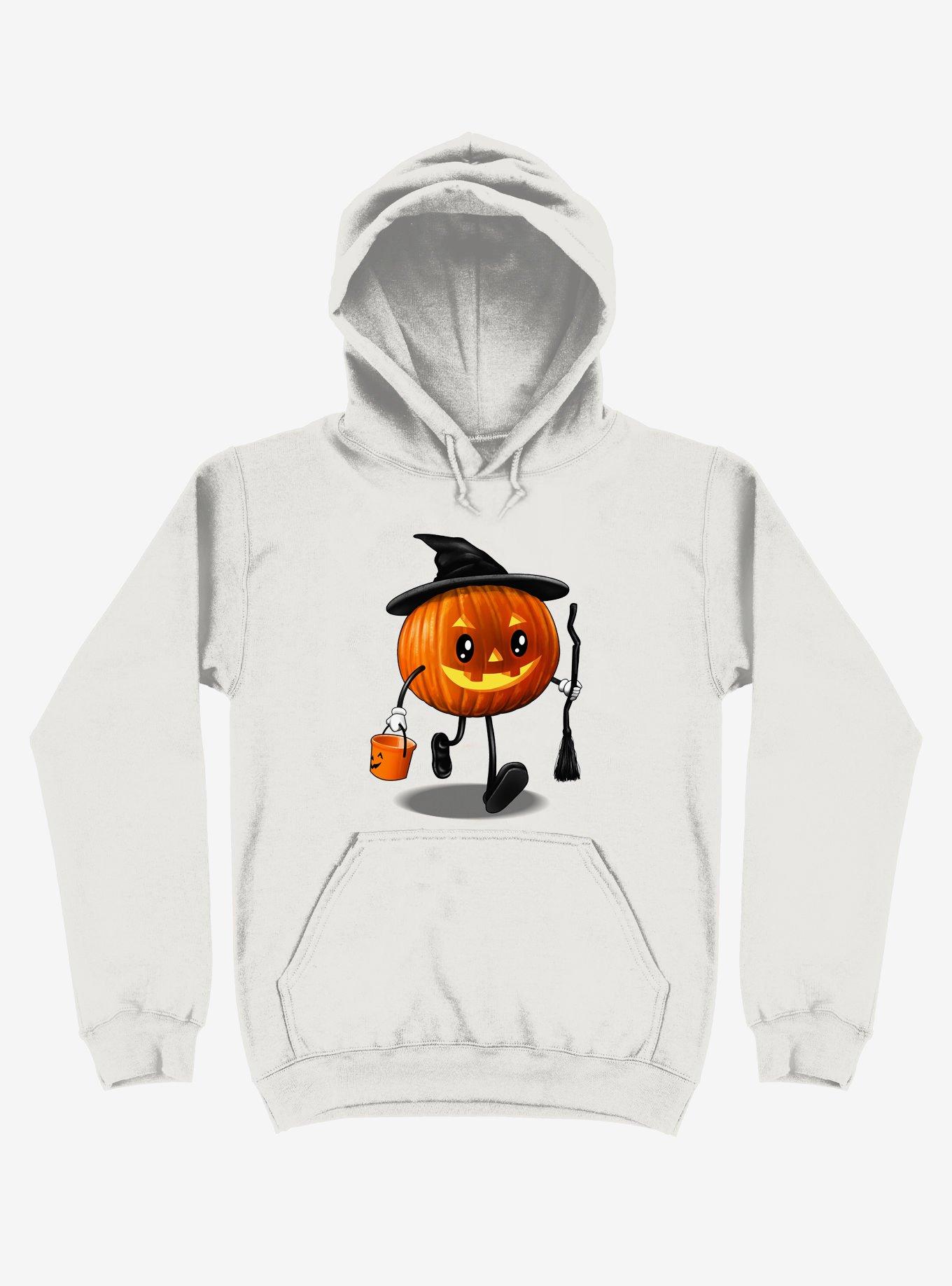 Jack O' Treat White Hoodie