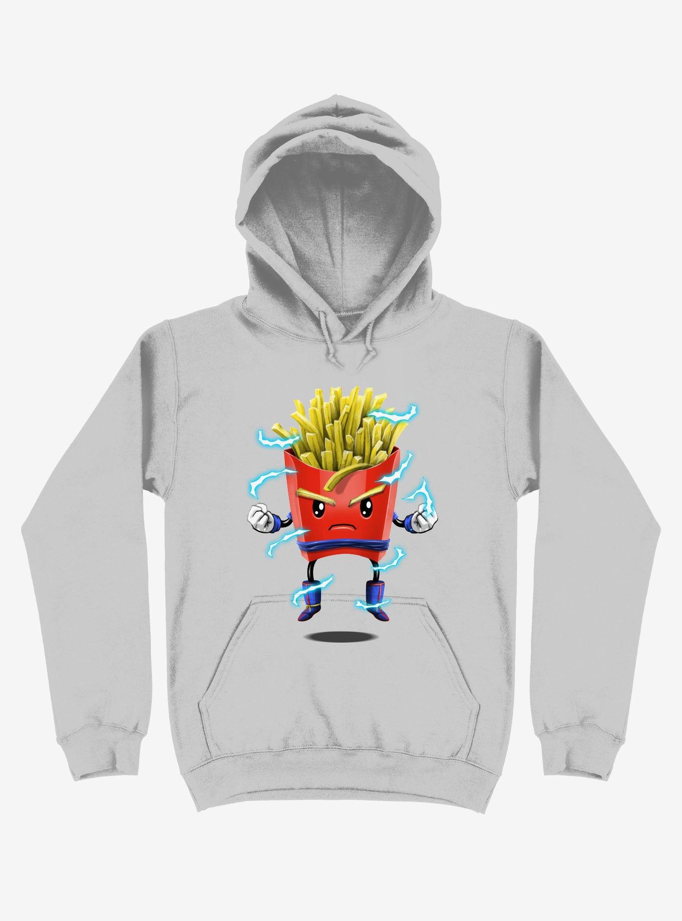 Saiyan Fries Silver Hoodie