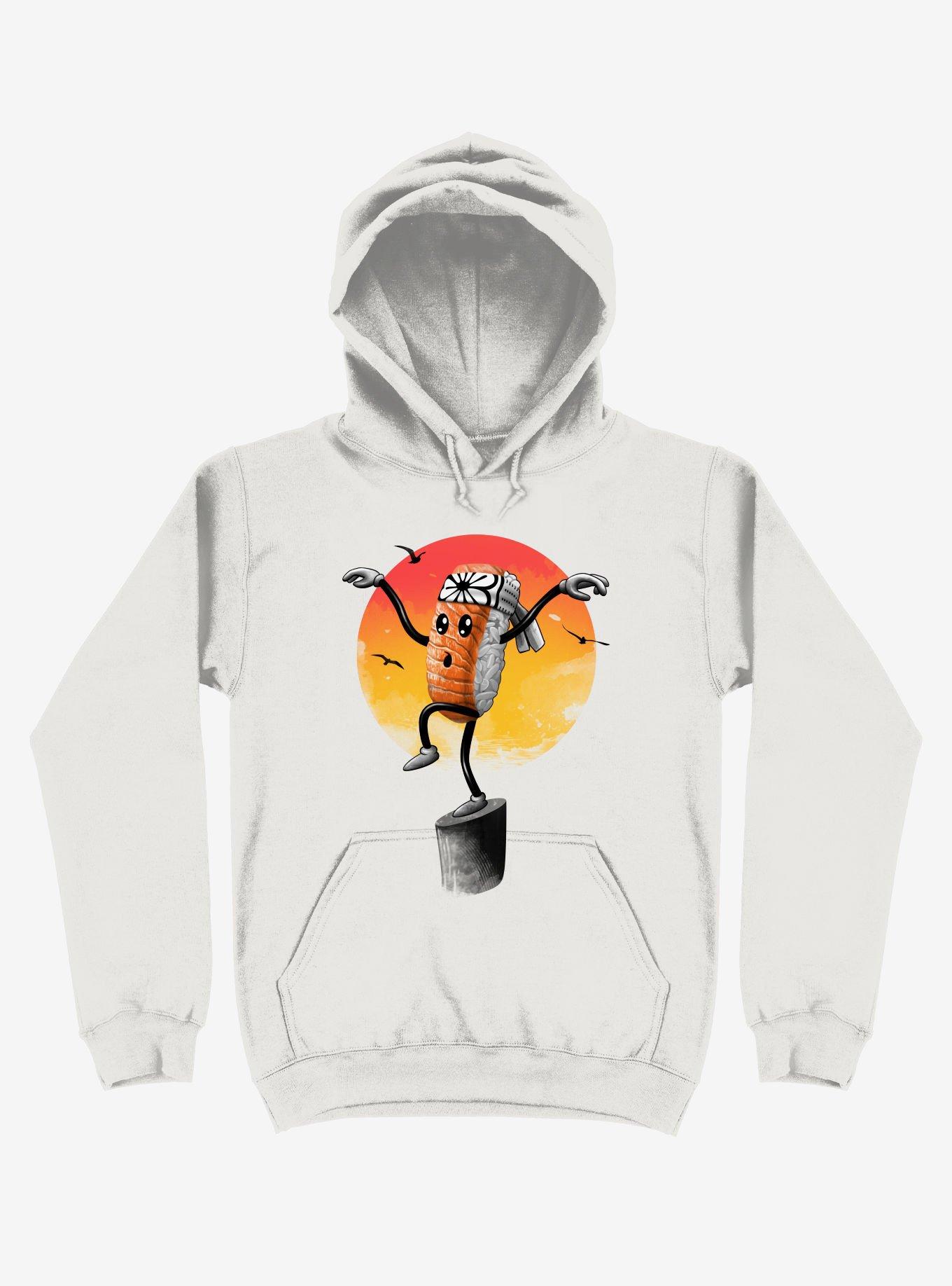 Sushi Style White Hoodie
