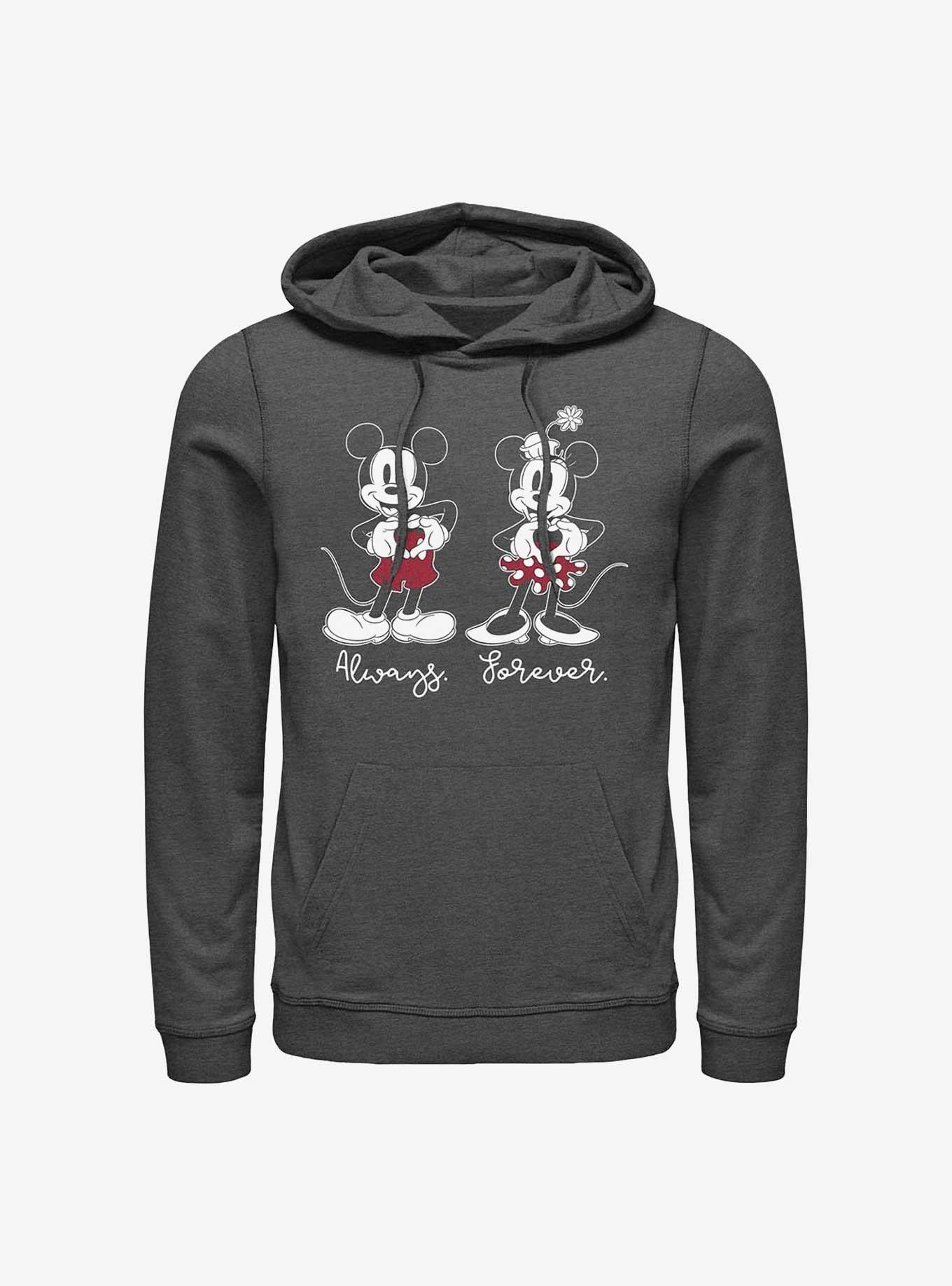 Disney Mickey Mouse & Minnie Mouse Always Forever Hoodie