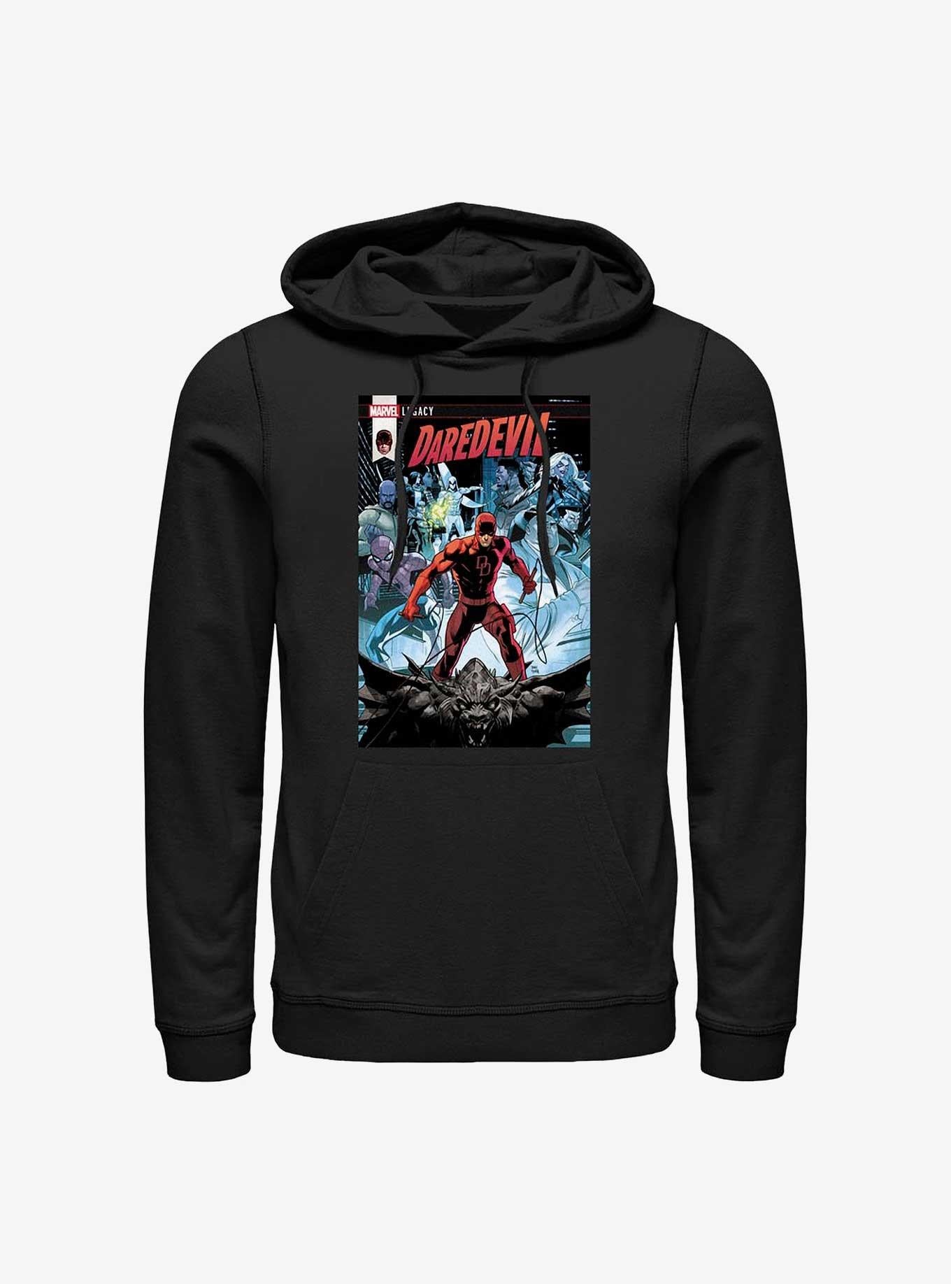 Marvel Daredevil Comic Book Cover Hoodie