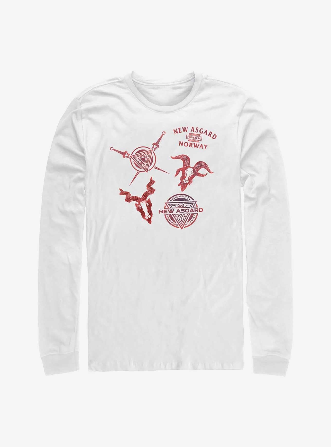 Marvel Thor: Love And Thunder New Asgard Long Sleeve T-Shirt