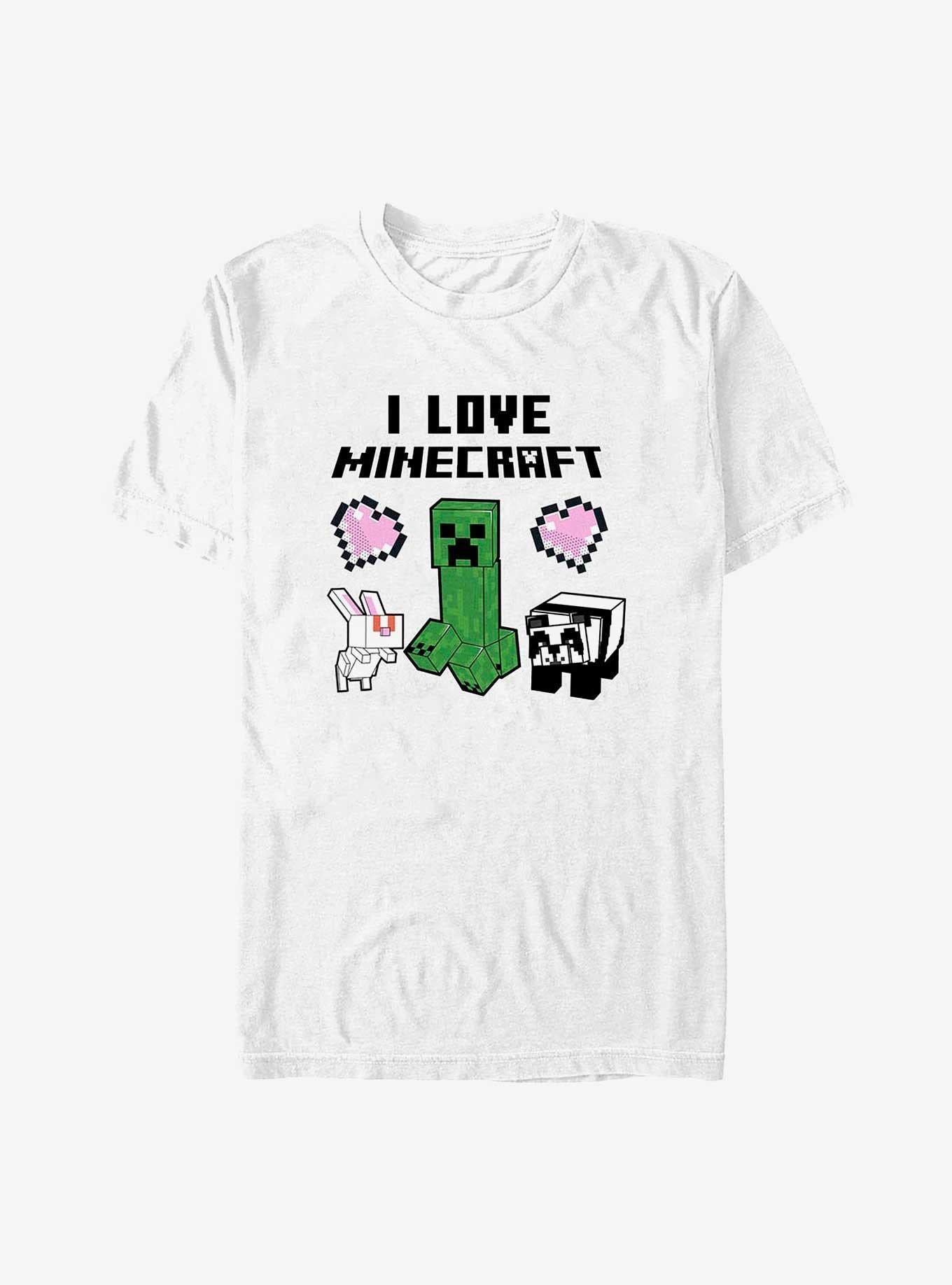 Minecraft I Love Minecraft T-Shirt