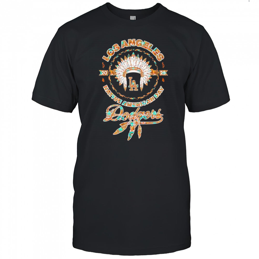 2025 Native American Day Los Angeles Dodgers shirt