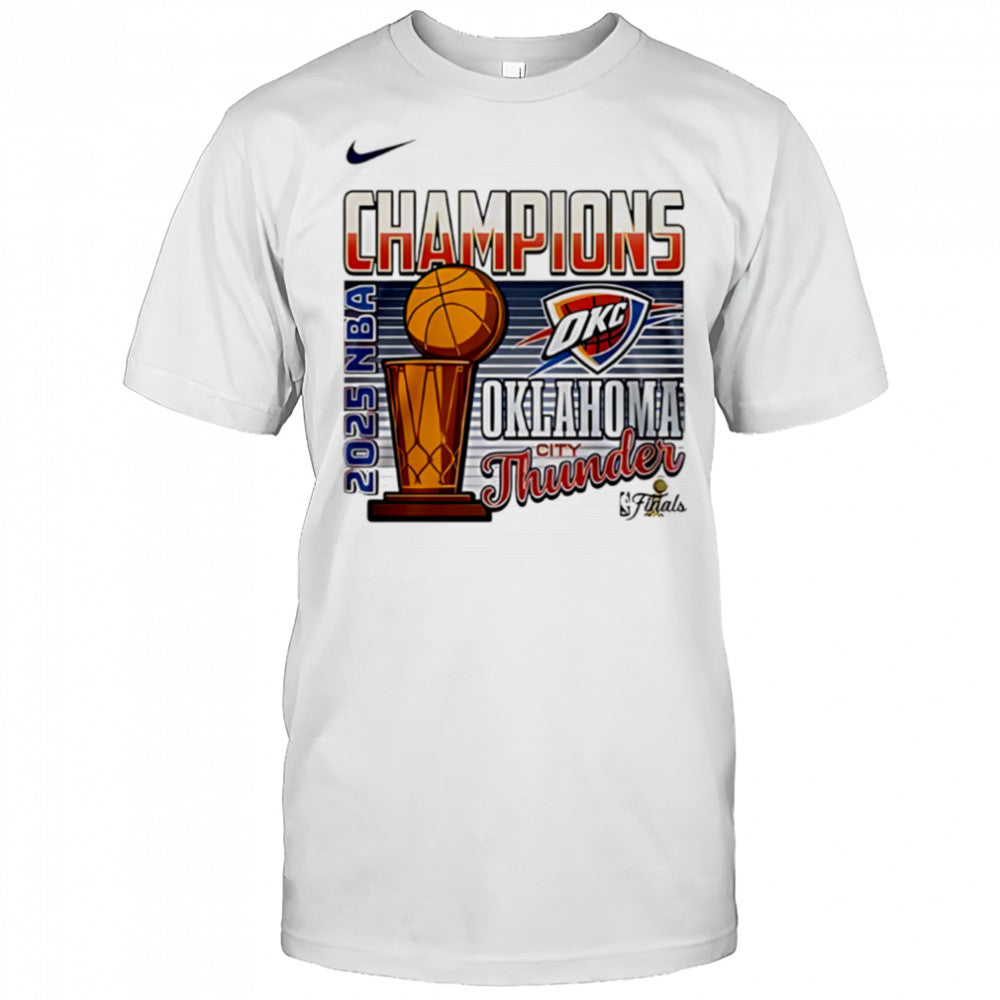 2025 NBA Champions Oklahoma City Thunder Cup shirt