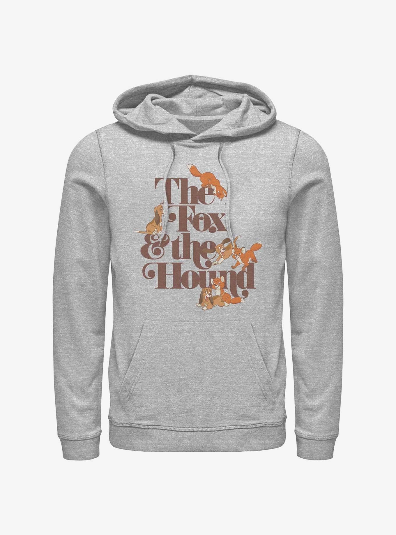 Disney The Fox and the Hound Playful Logo Hoodie