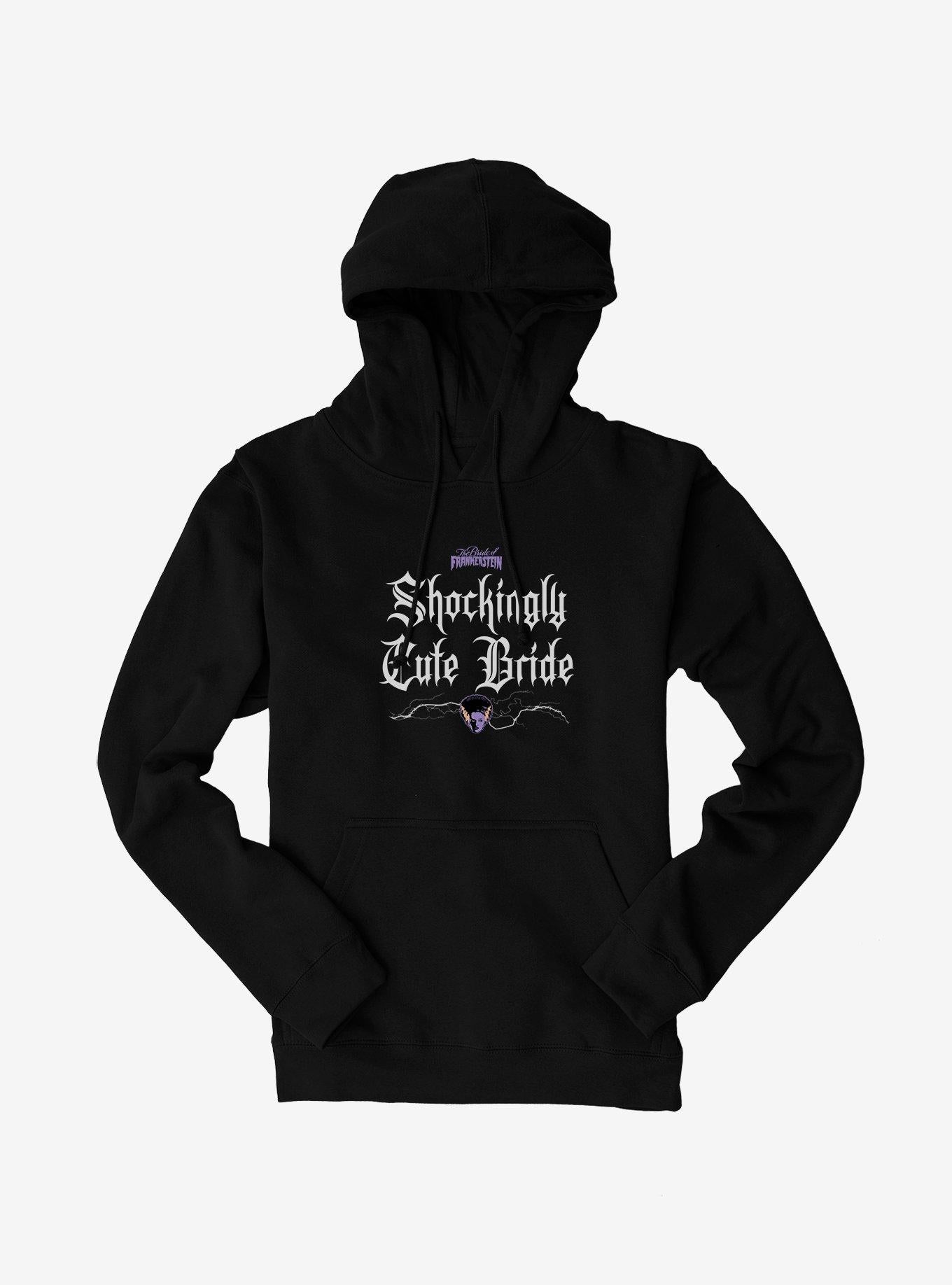 Bride Of Frankenstein Shockingly Cute Bride Hoodie