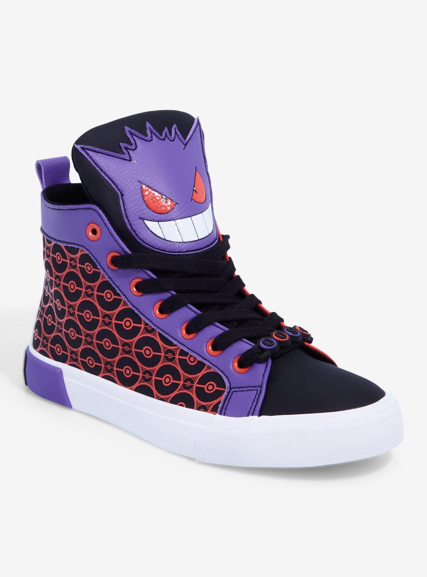 Pokemon Gengar Hi-Top Sneakers