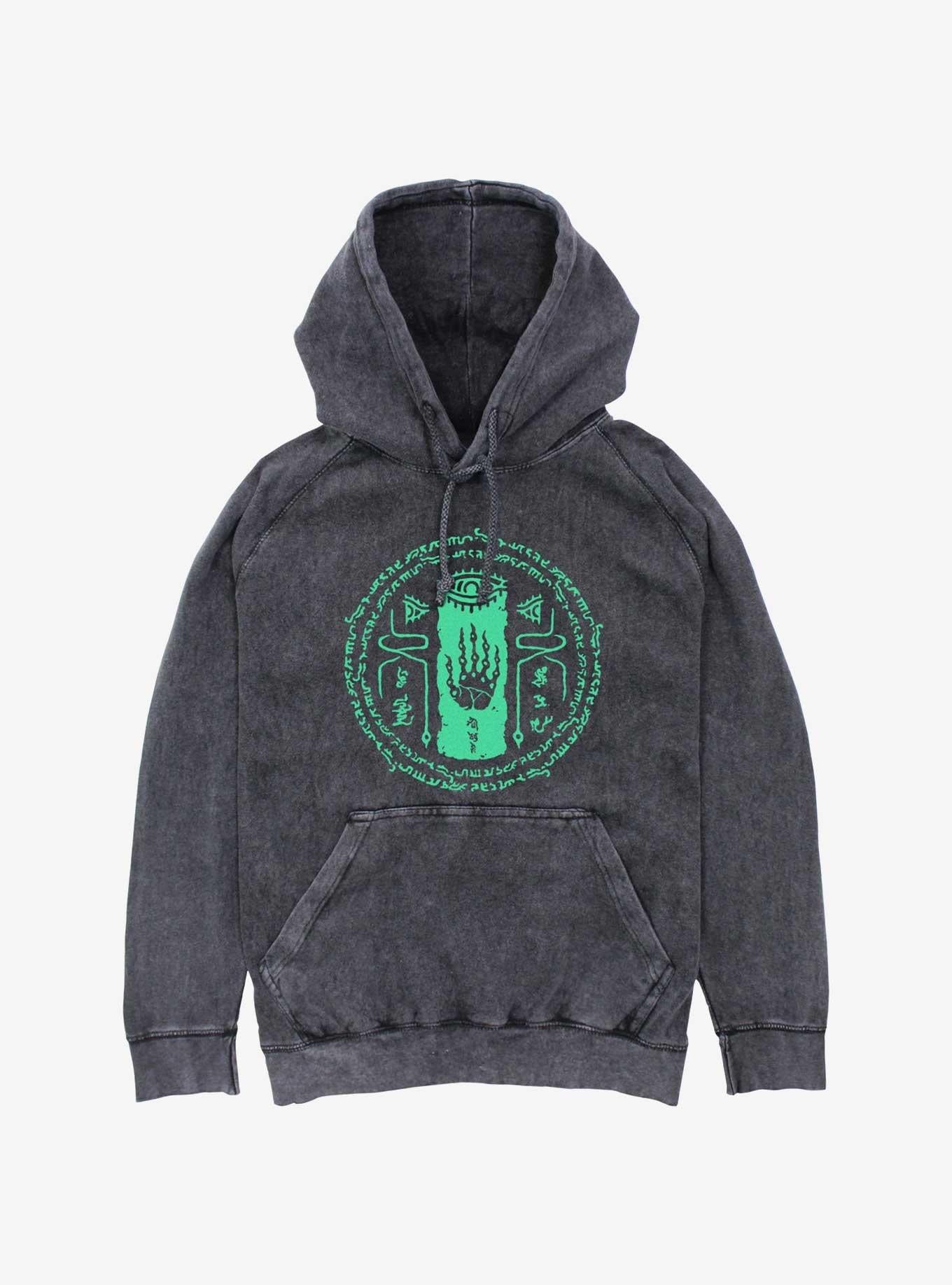 The Legend Of Zelda: Tears Of The Kingdom Rune Mineral Wash Hoodie