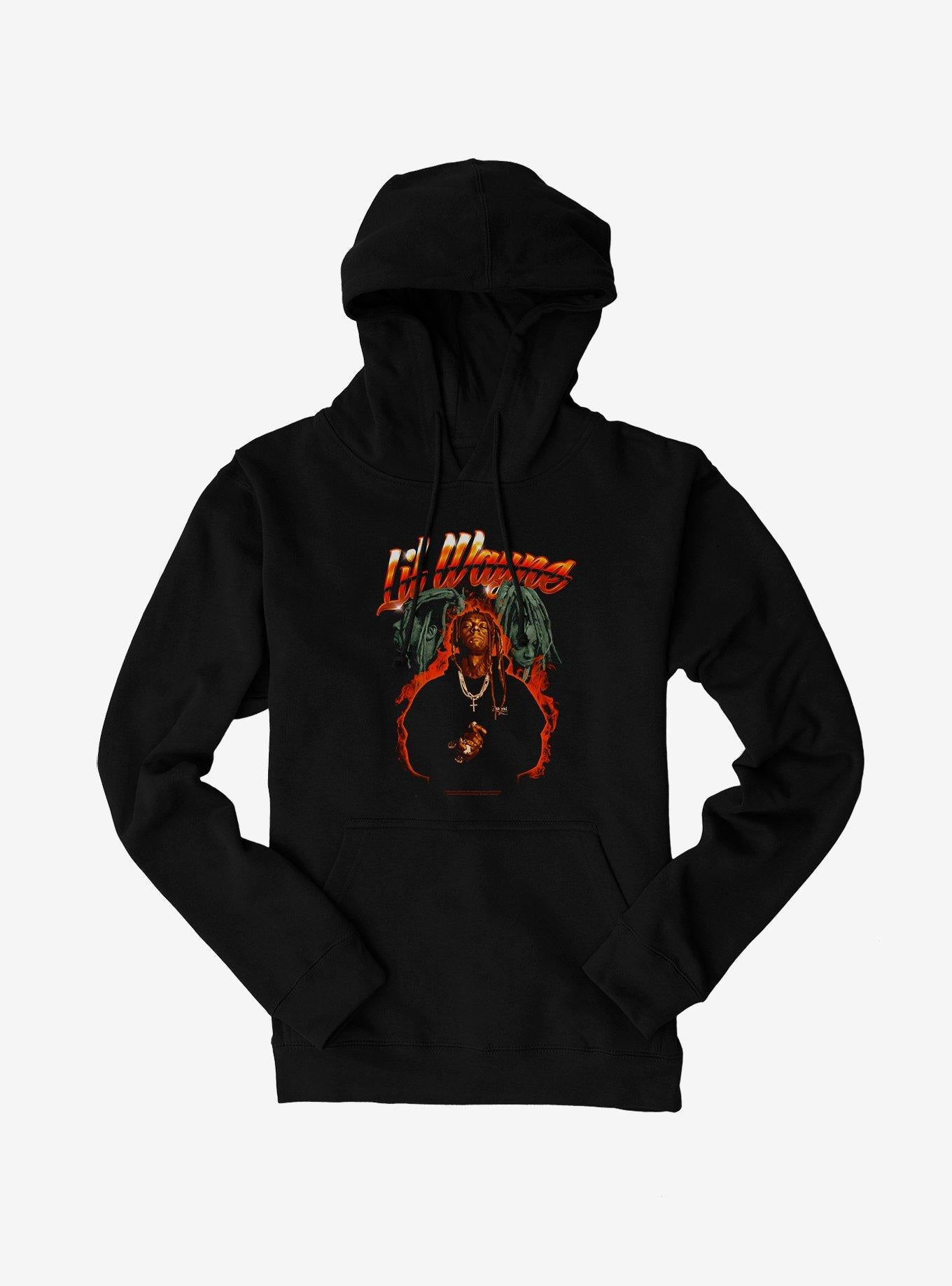 Lil Wayne Flames Hoodie