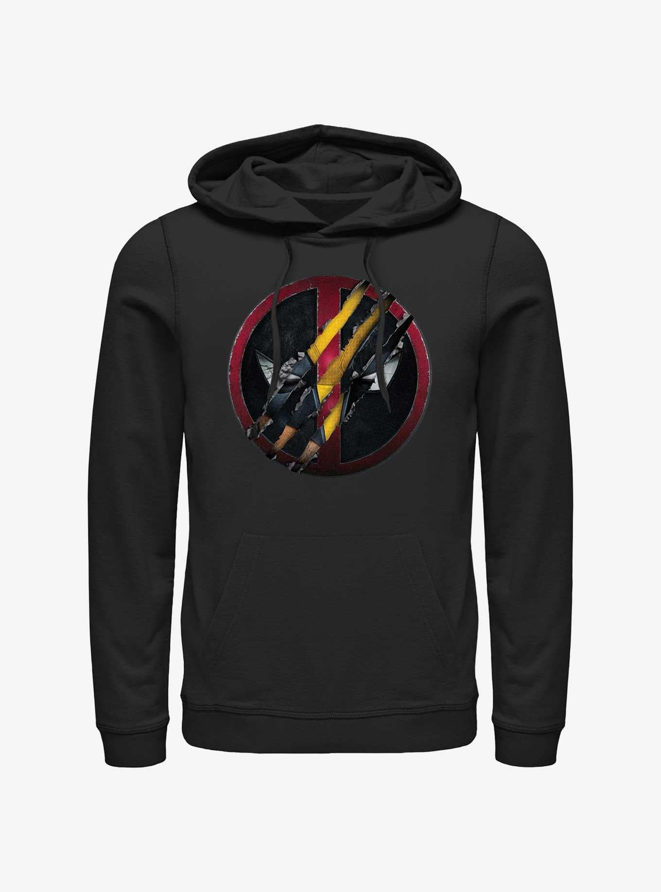 Marvel Deadpool & Wolverine Wolverine Clawing Through Hoodie