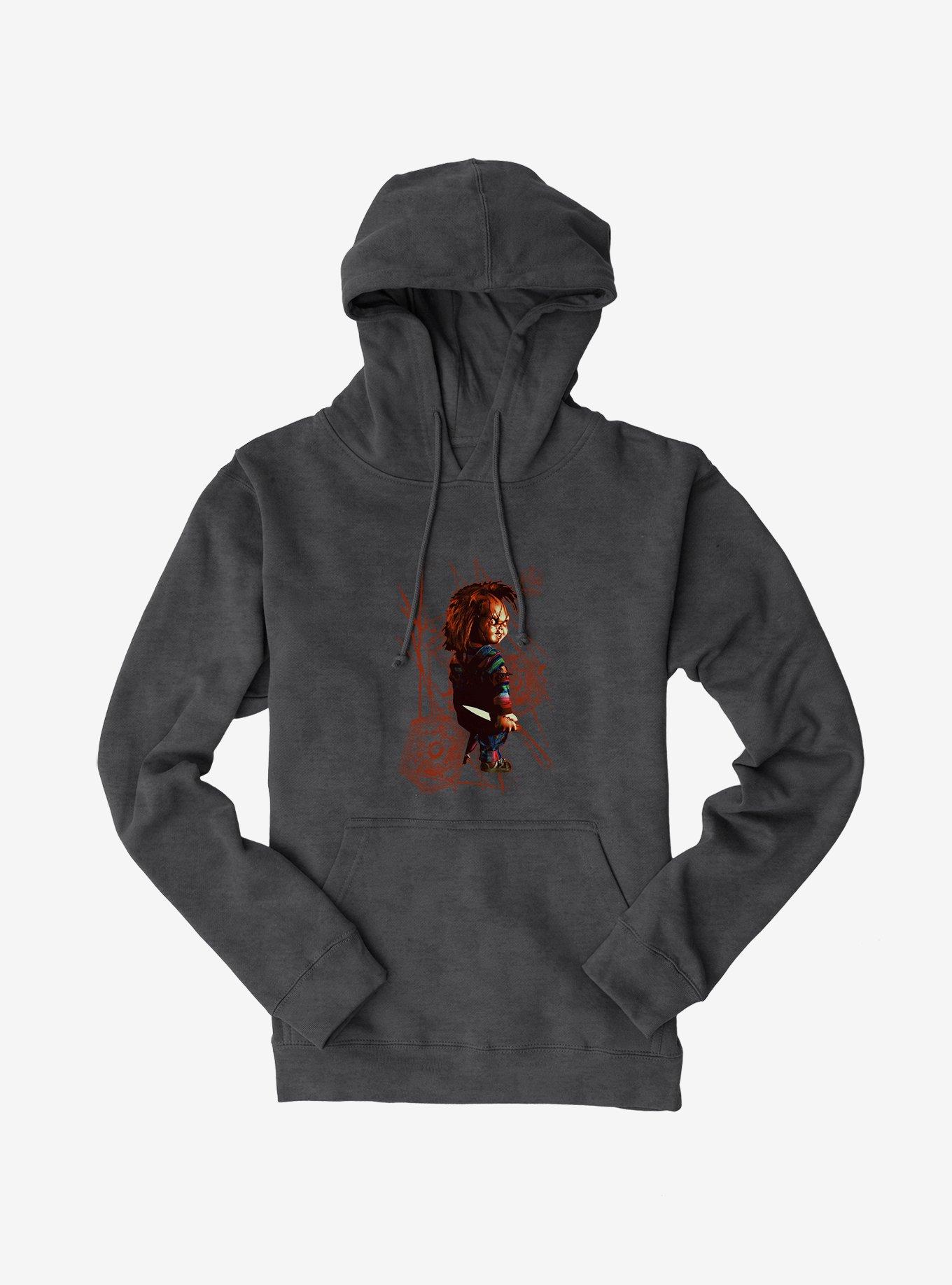 Chucky Holding Knife Hoodie
