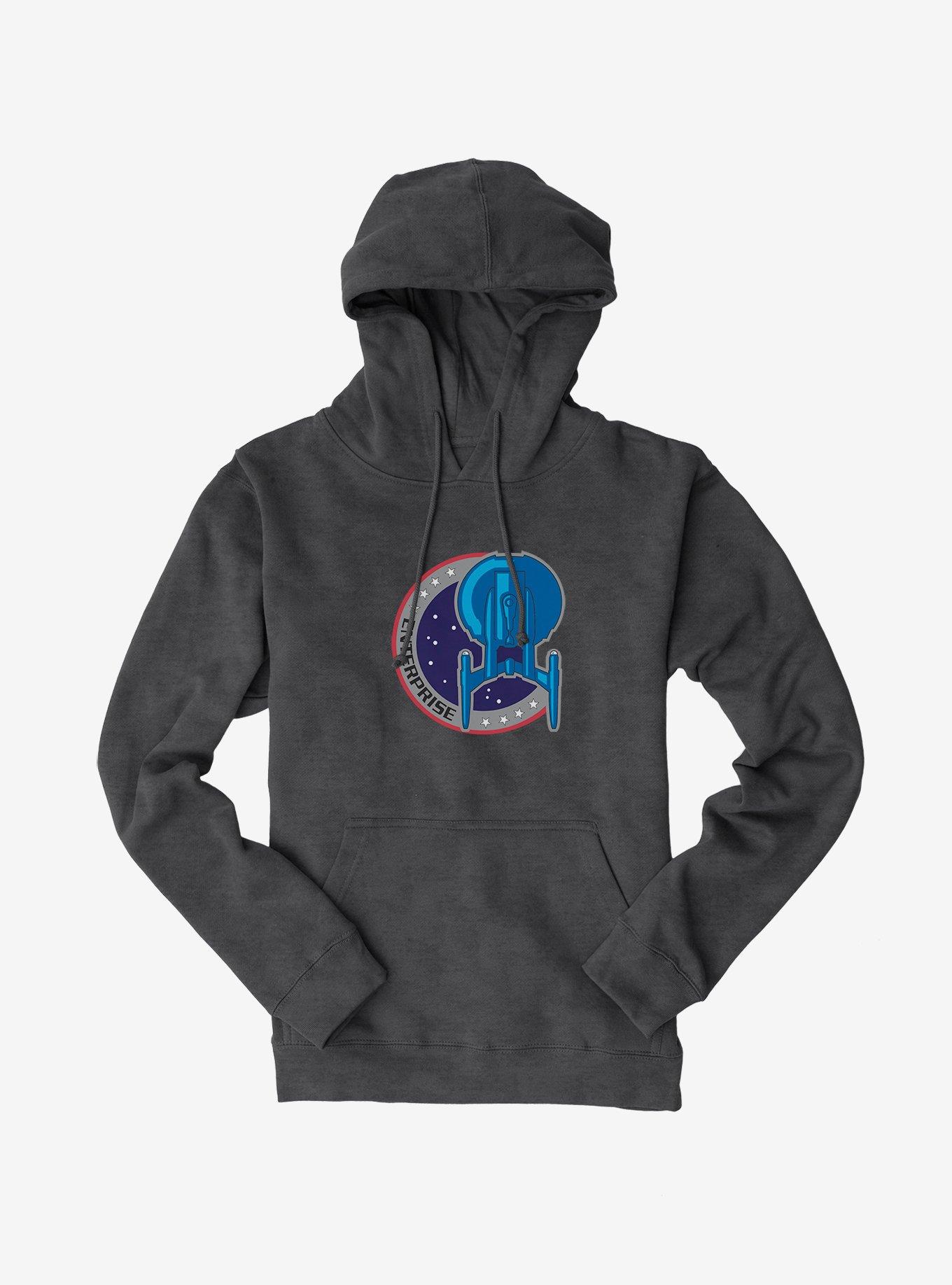 Star Trek Enterprise Ship Logo Hoodie