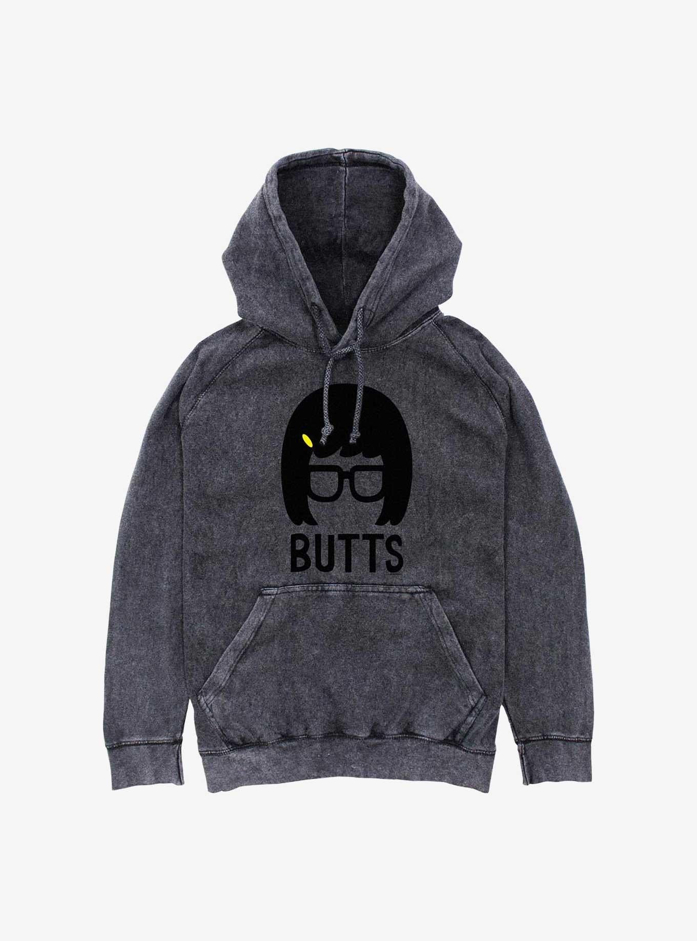 Bob's Burgers Butts Mineral Wash Hoodie