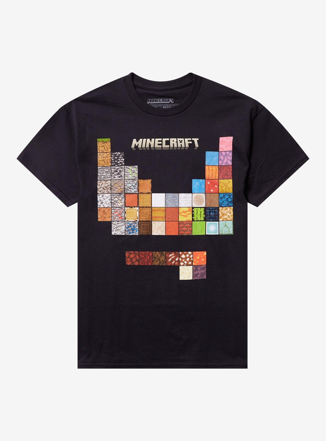 Minecraft Table Of Elements T-Shirt