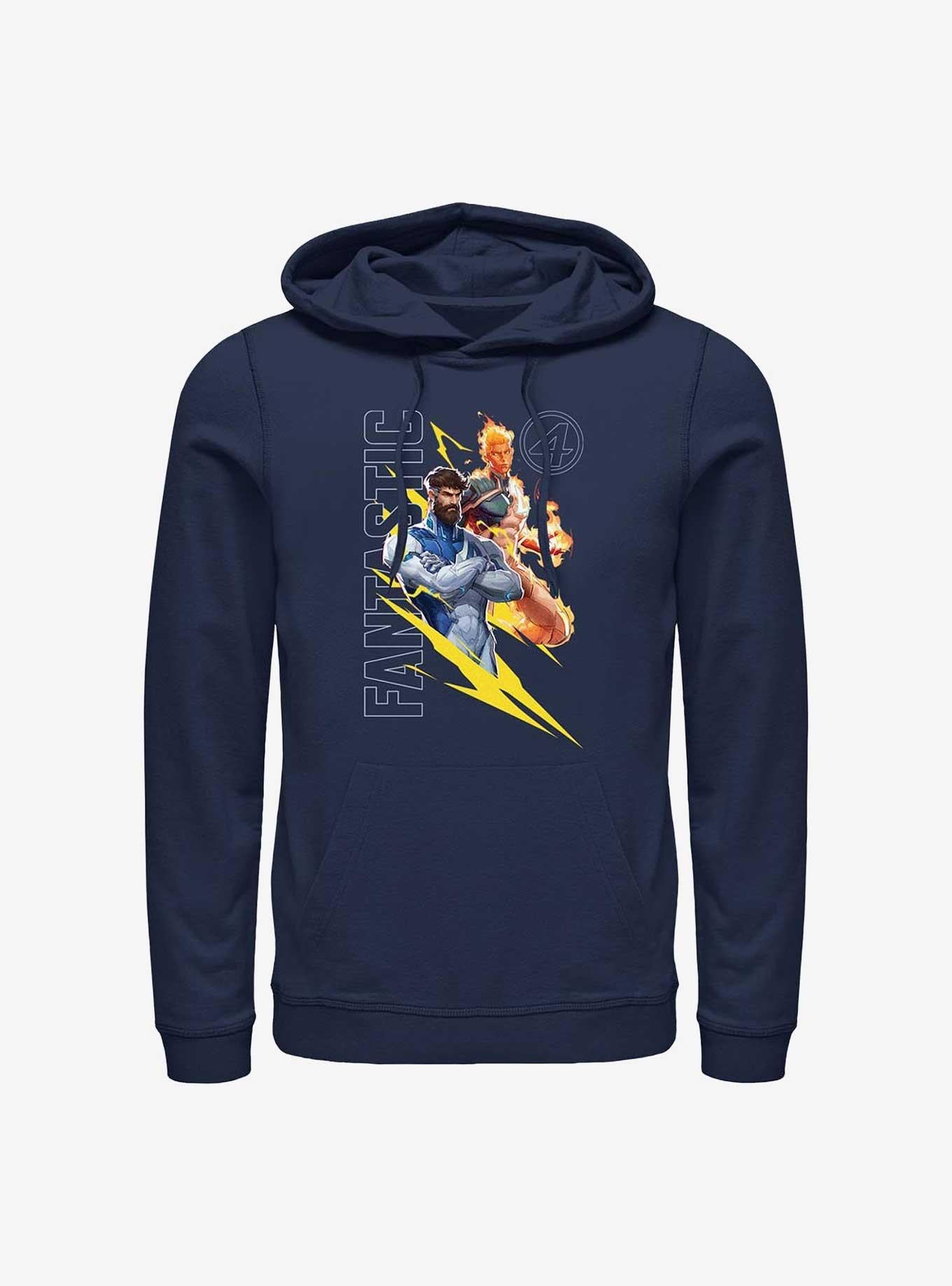 Marvel Rivals John Storm And Reed Hoodie