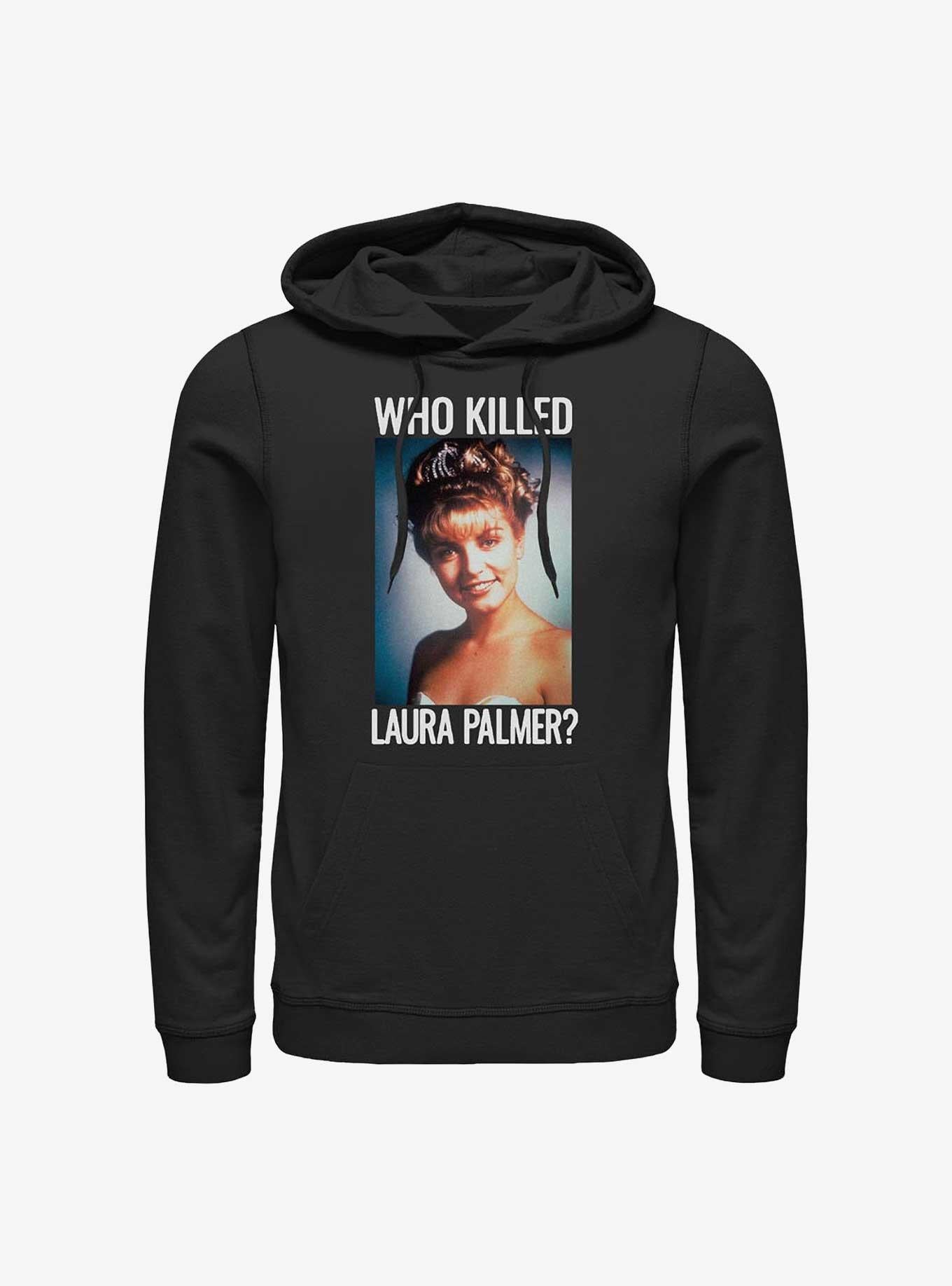Twin Peaks Laura Palmer Missing Poster Hoodie