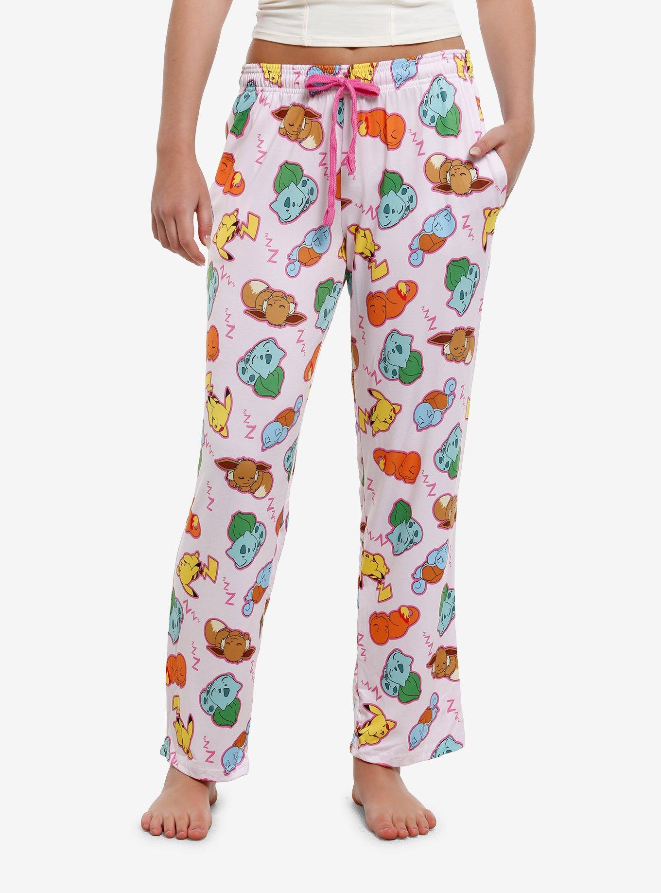 Pokémon Sleeping Characters Pajama Pants