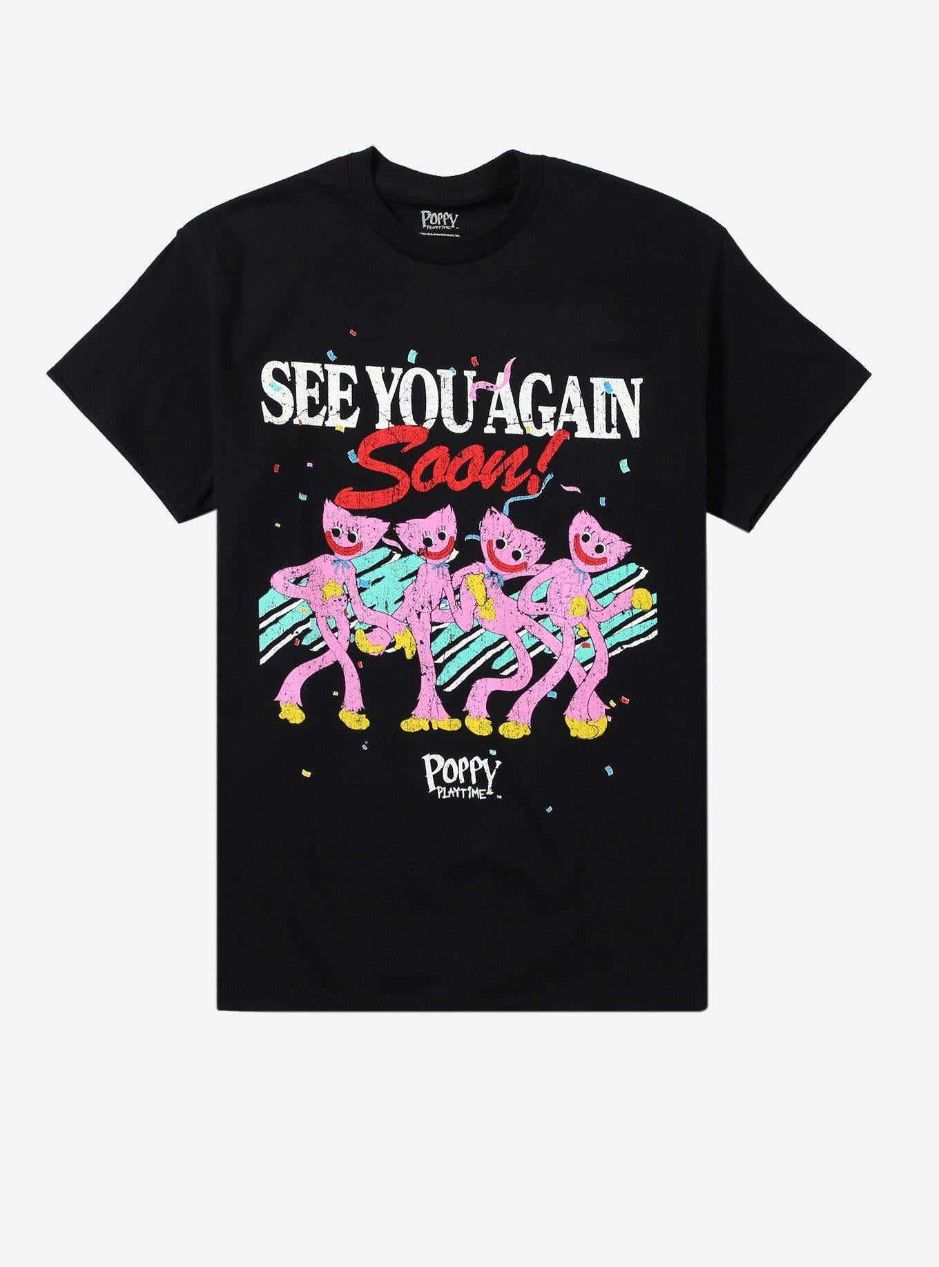 Poppy Playtime Kissy Missy See You Soon T-Shirt