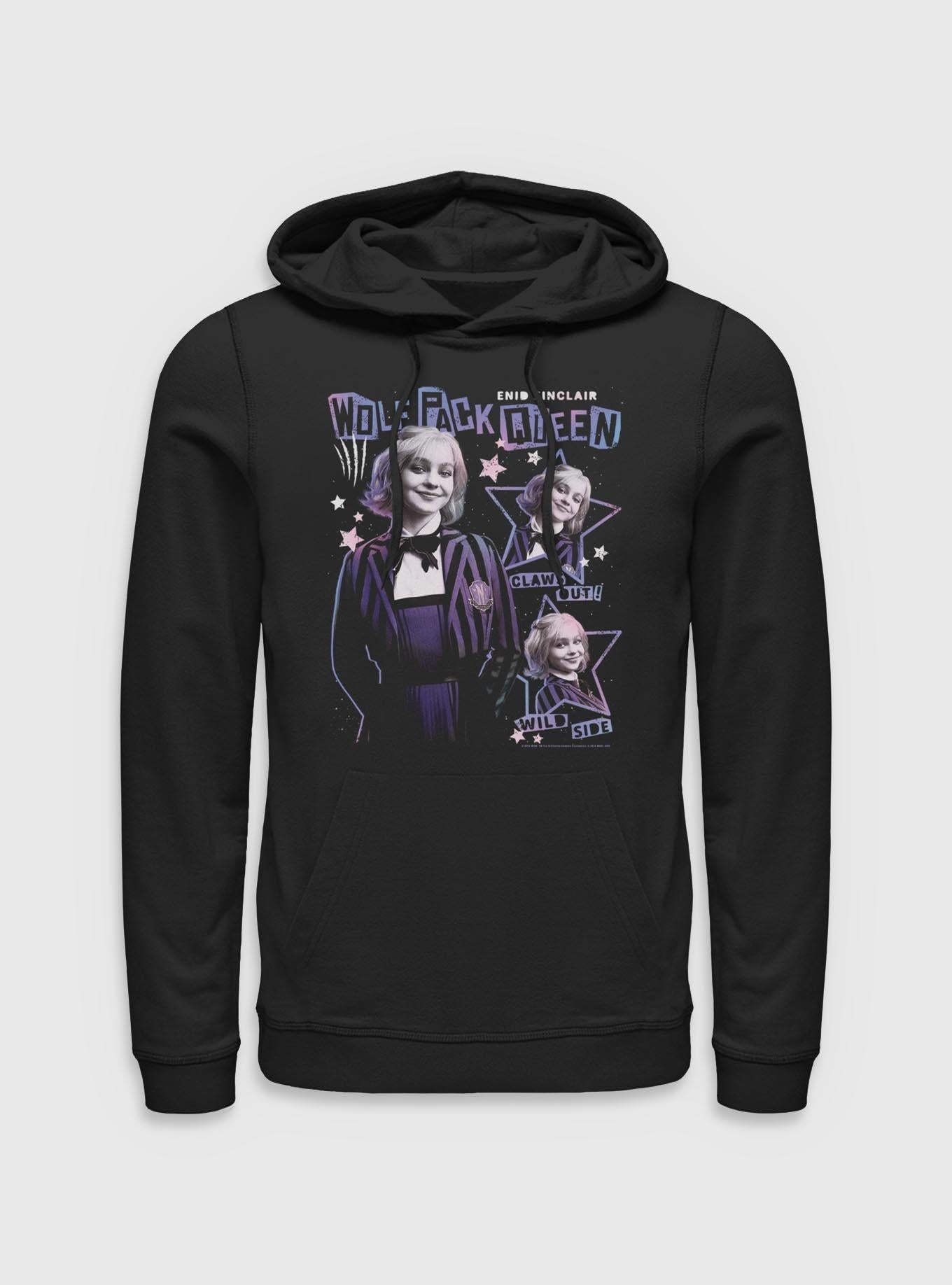 Wednesday Enid Sinclair Claws Out Hoodie Hot Topic Exclusive