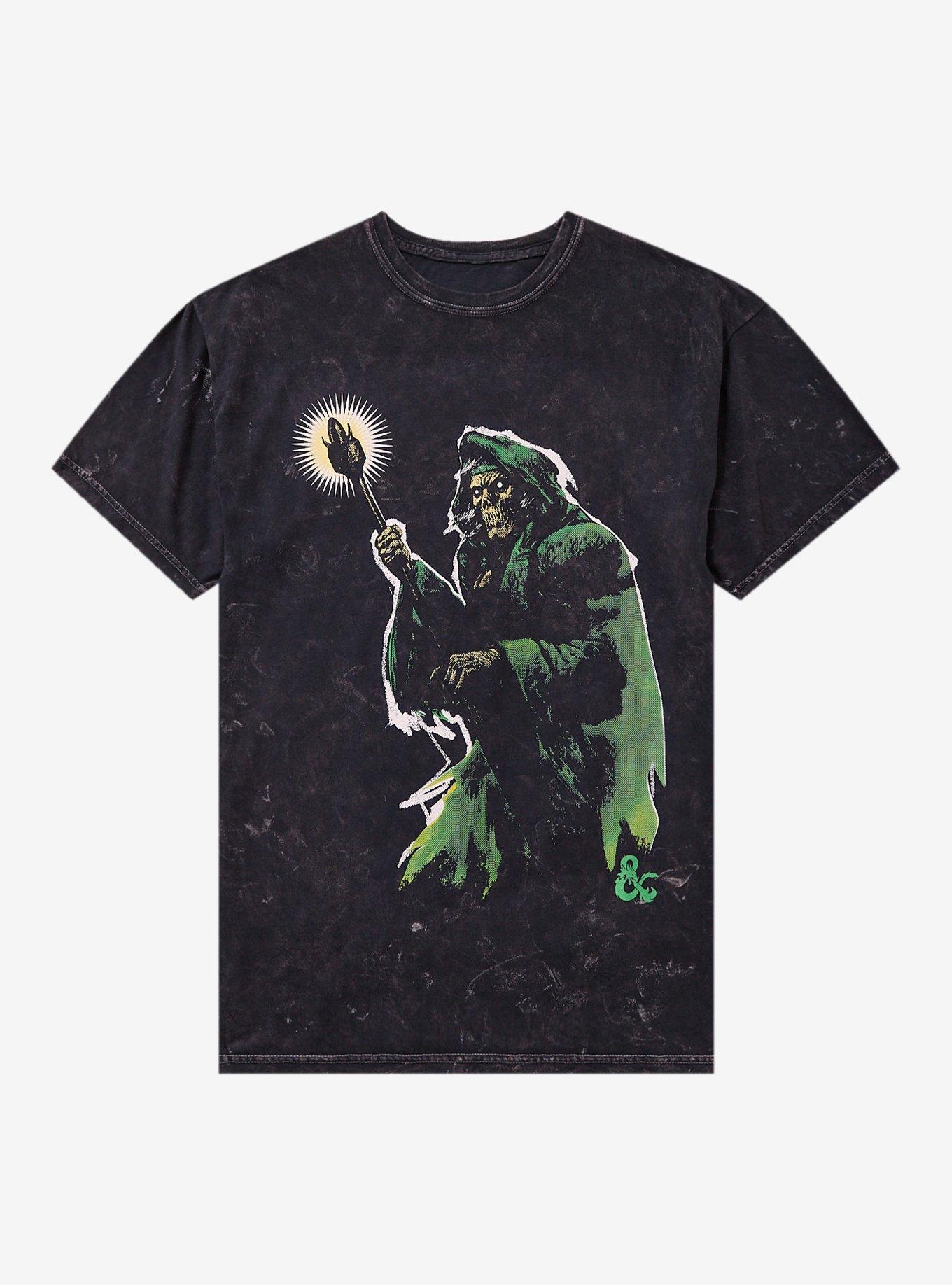Dungeons & Dragons Grim Reaper Mineral Wash T-Shirt