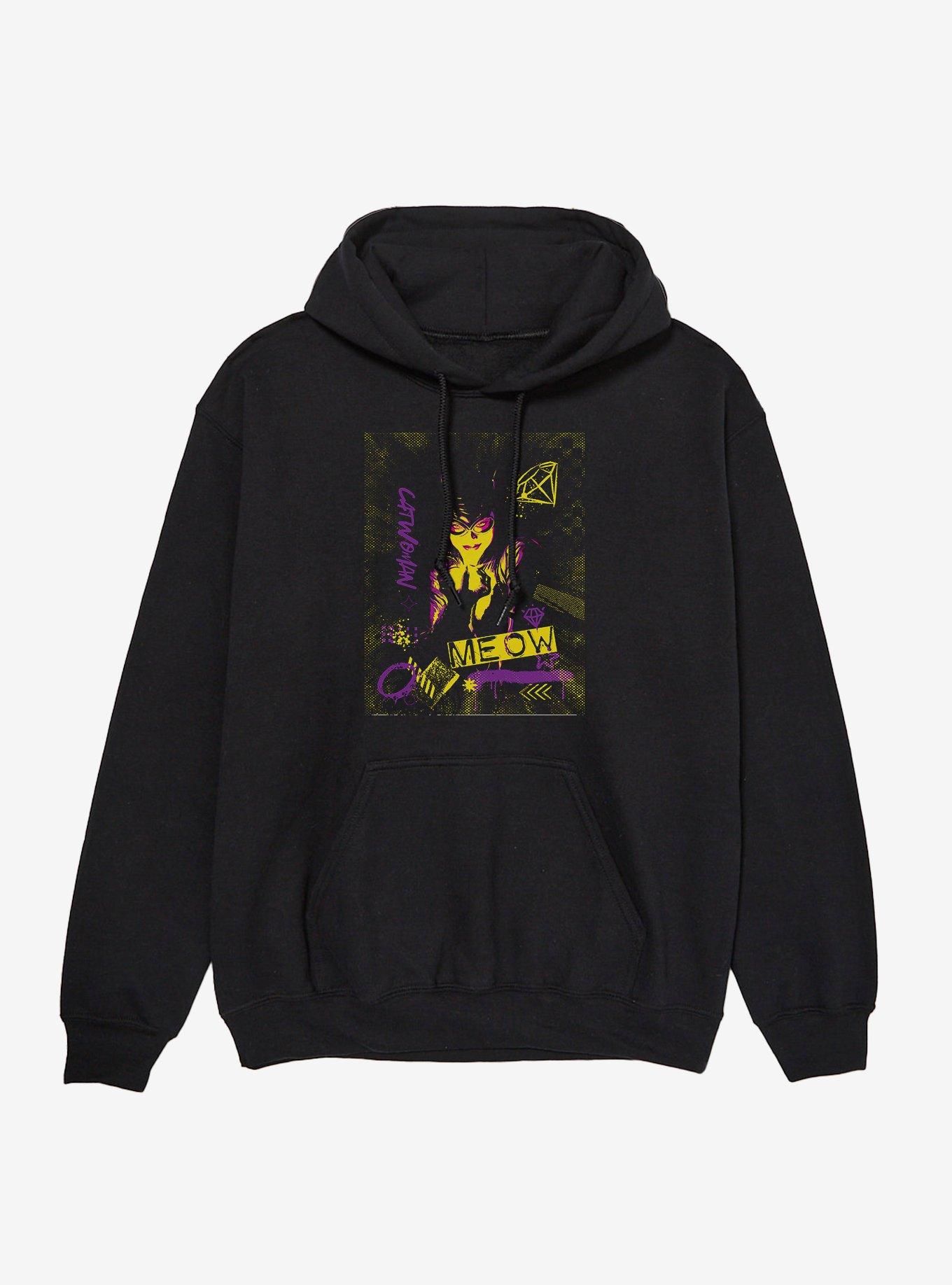 DC Catwoman Meow Hoodie
