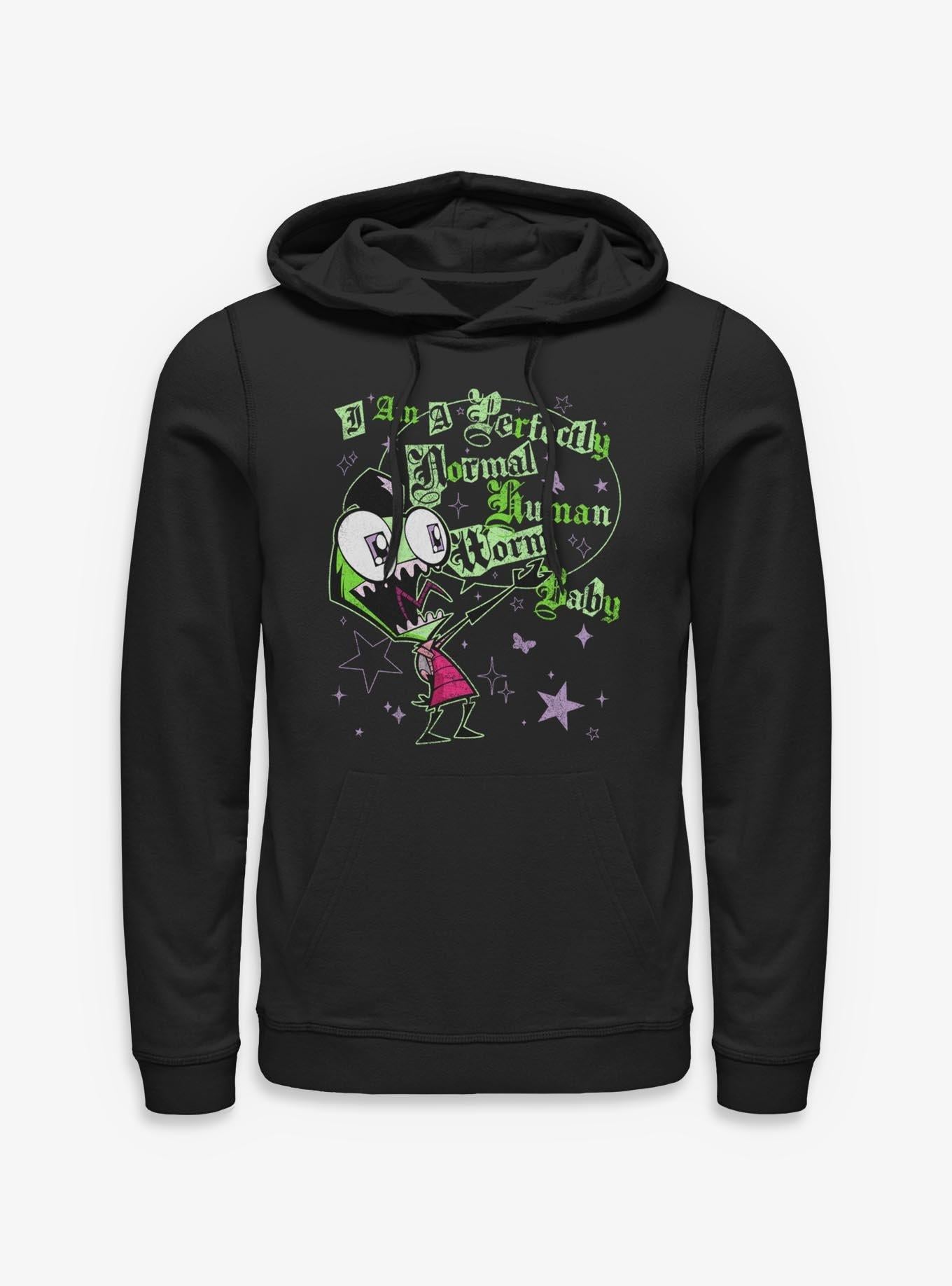 Invader ZIM Human Baby Worm Hoodie