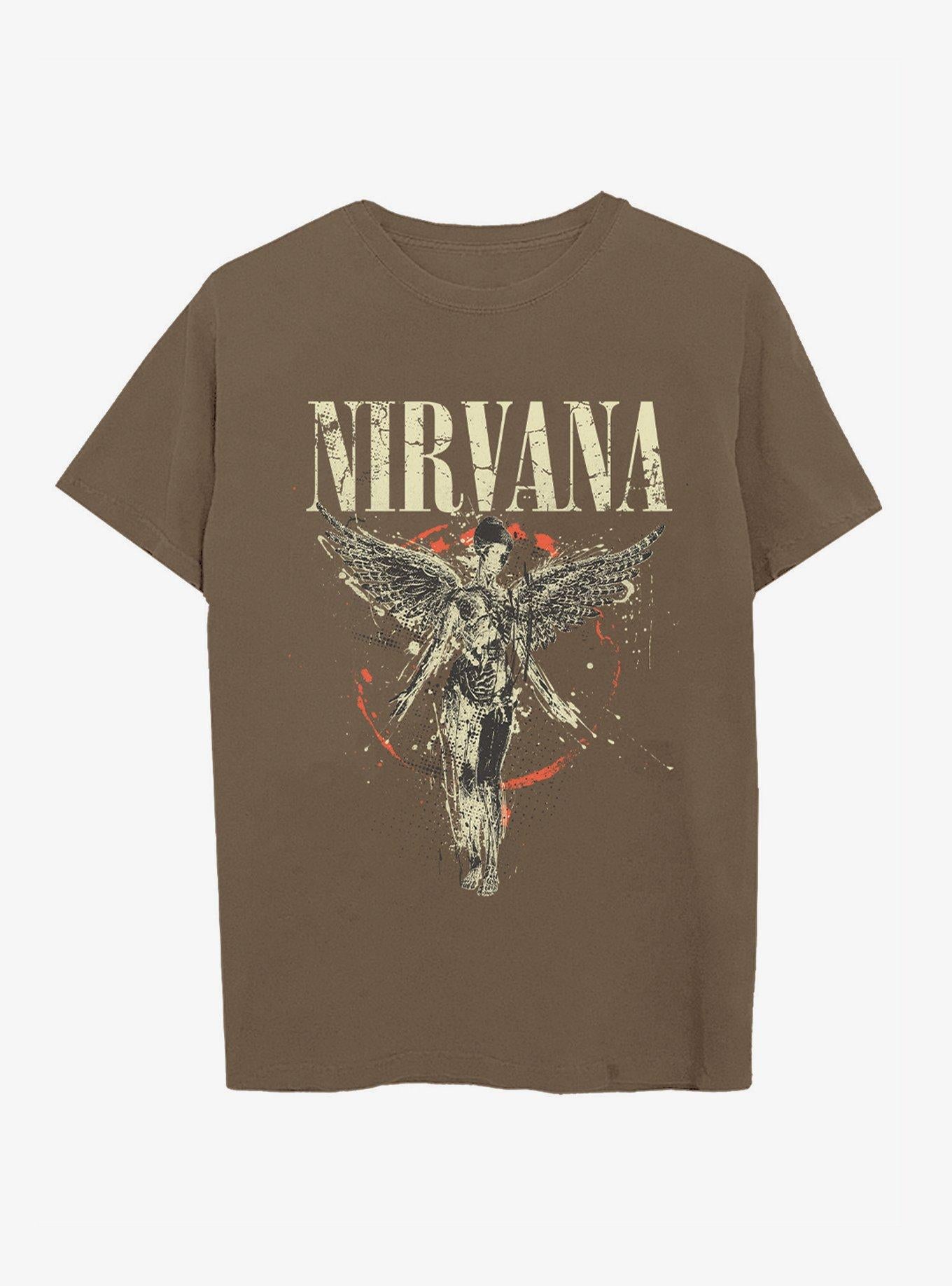 Nirvana In Utero Brown T-Shirt
