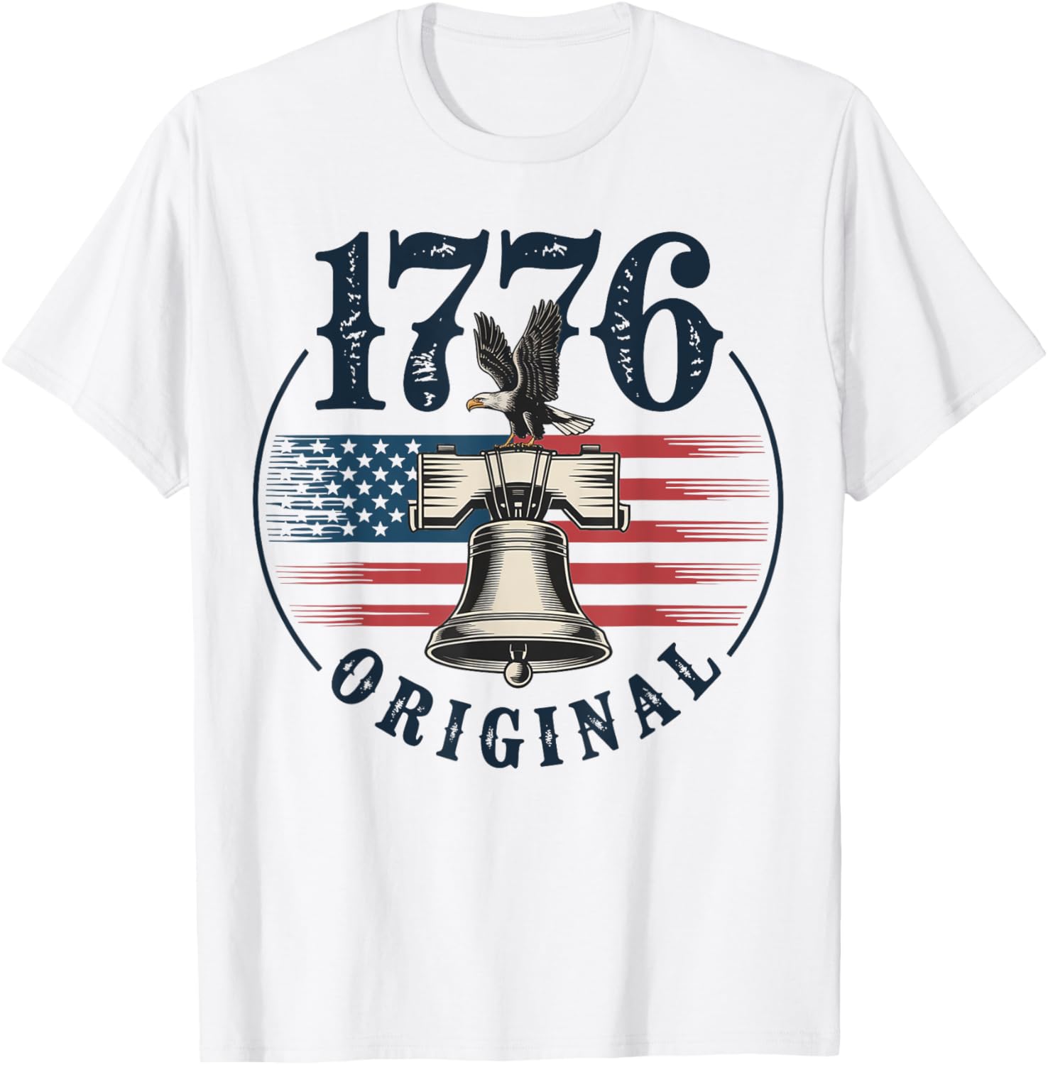 1776 Original Liberty Bell Eagle American Flag 4th Of July