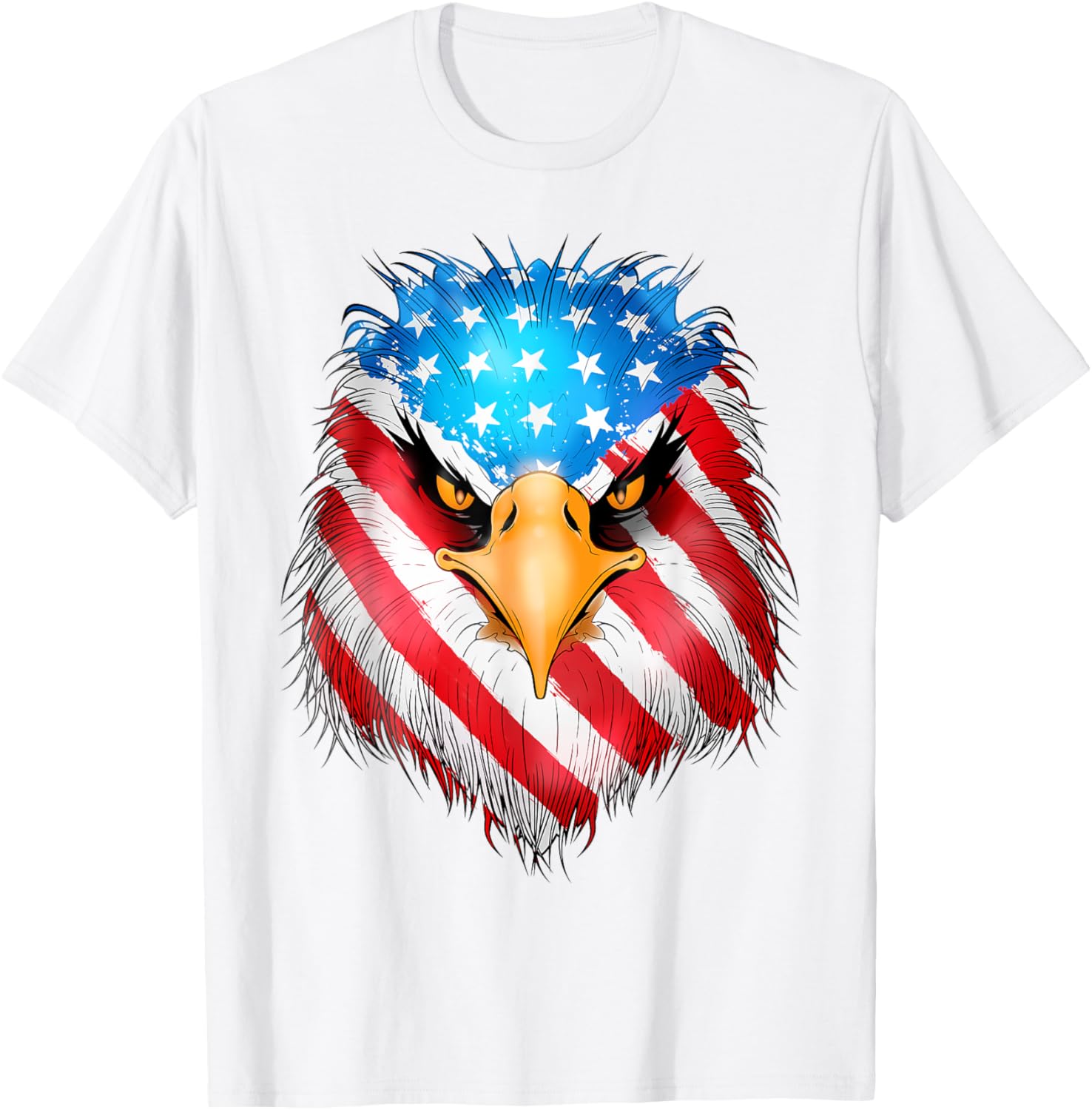 4th Of July boys men kids Eagle USA American Flag