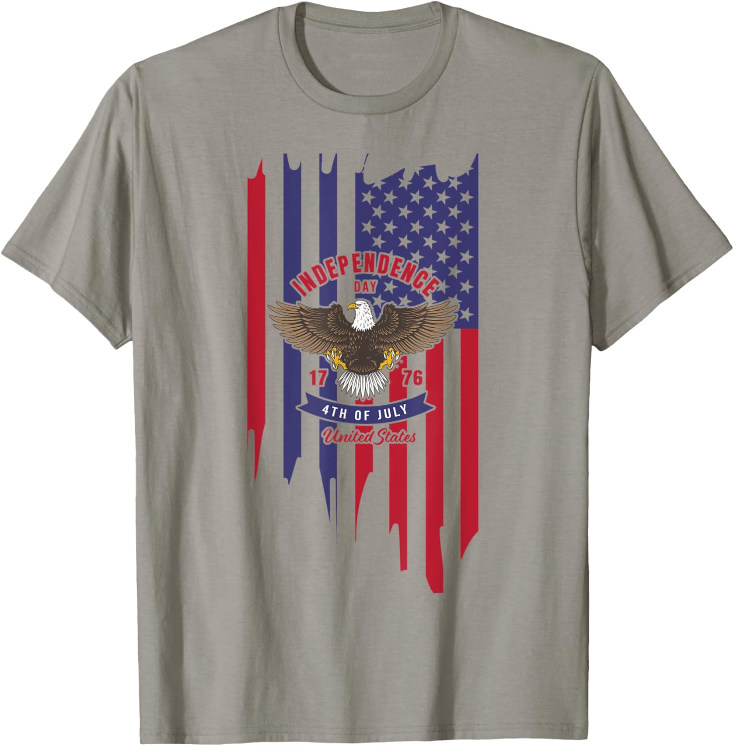 4th of July Independence Day American Flag The Eagle