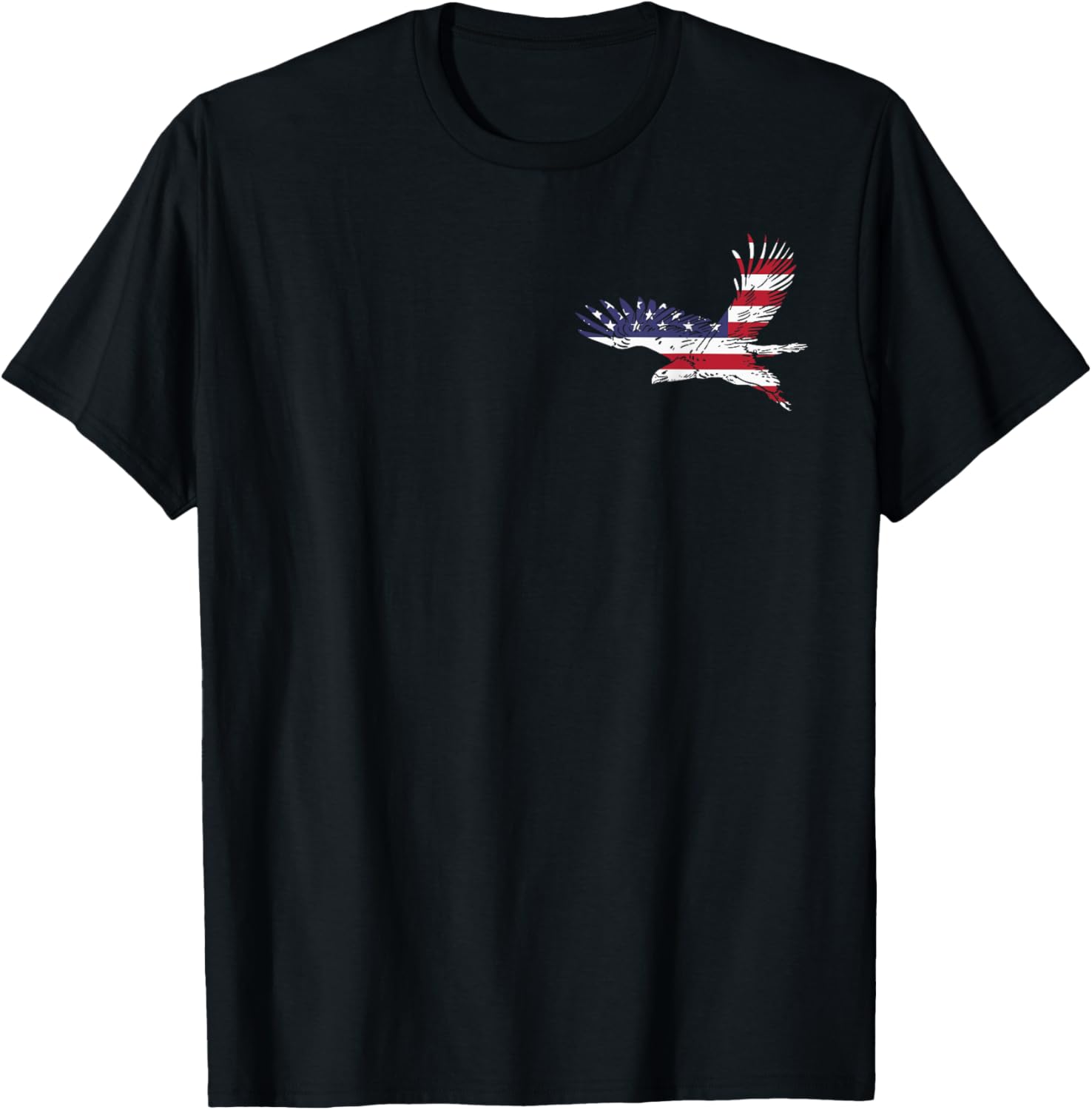 4th Of July Bald Eagle US Flag Pocket America Men Women Kids