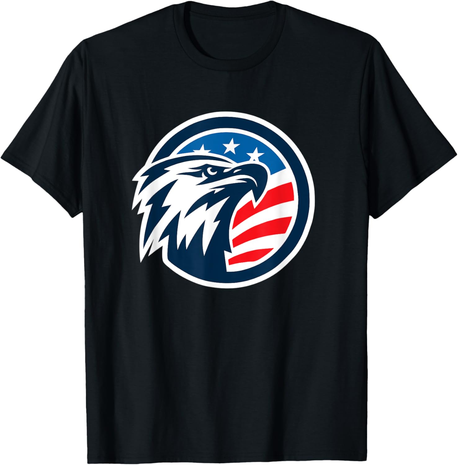 4th of July Shirt - USA American Flag Patriotic Bald Eagle