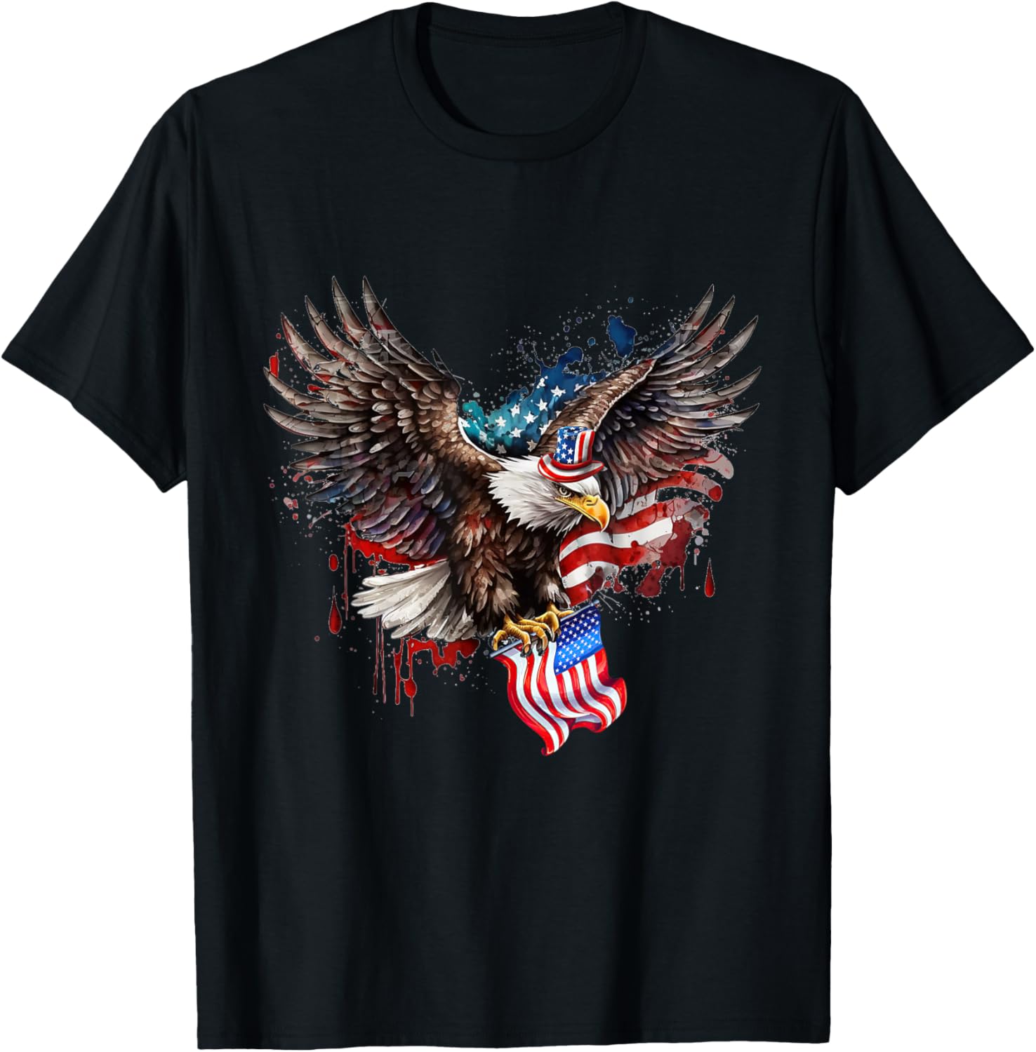 4th july American Bald Eagle Proud Patriotic American Family