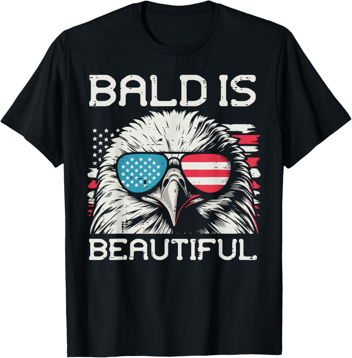 4th Of July Eagle Bald Beautiful USA American Women Men Kids